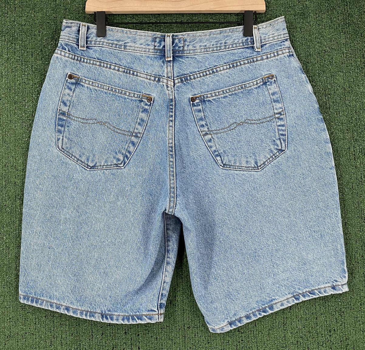 Other Vintage 90’s Structure Denim Jean Shorts Jorts Men’s Size 33 Size US 33 - 5 Thumbnail