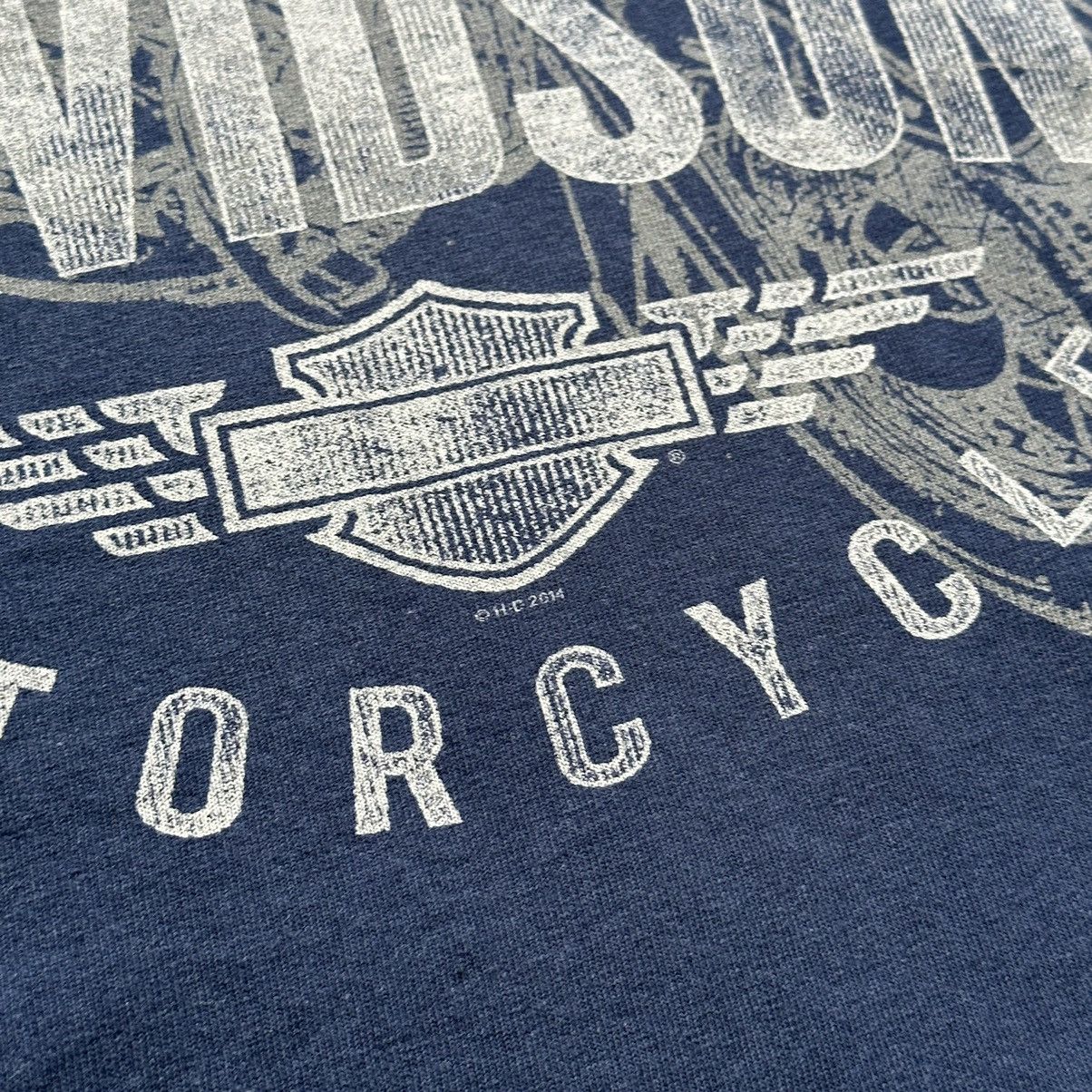 Harley Davidson Harley Davidson France T-shirt Blue Men’s Size 2XL Size US XXL / EU 58 / 5 - 7 Thumbnail