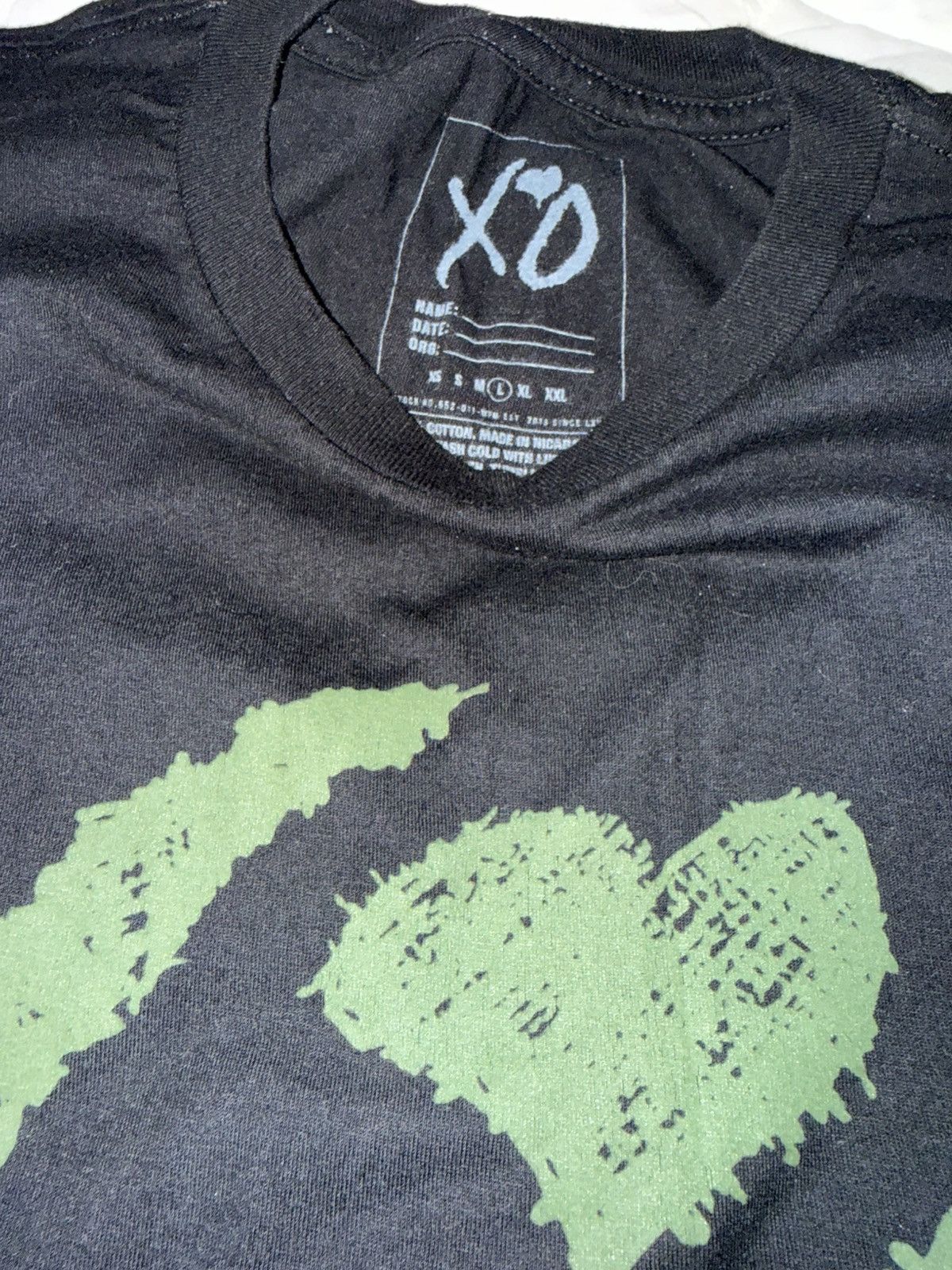 The Weeknd The Weeknd XO Army Green Logo Tee – Rare Size US L / EU 52-54 / 3 - 3 Thumbnail