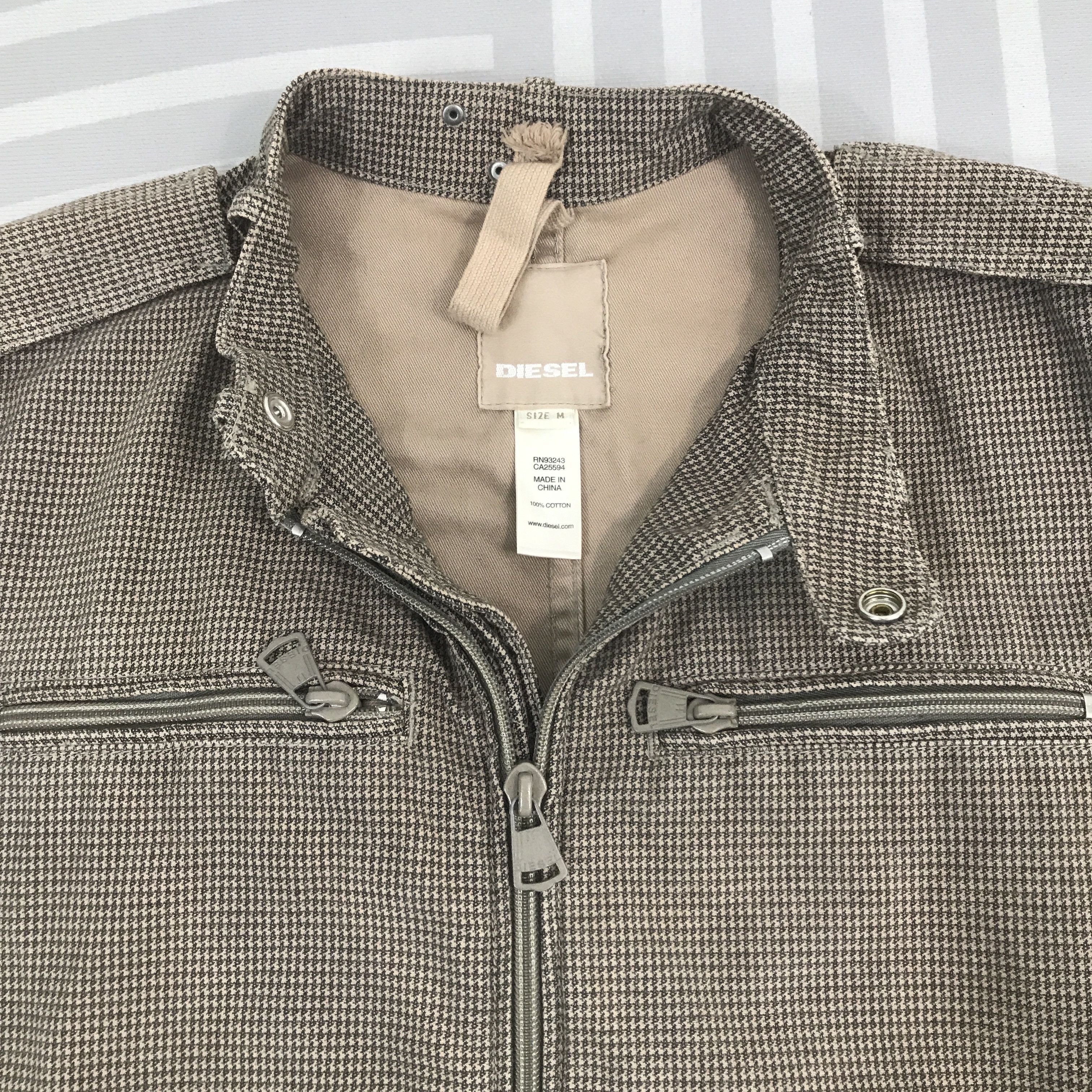 Diesel Diesel Biker style Design zipper Jacket Size US M / EU 48-50 / 2 - 8 Thumbnail