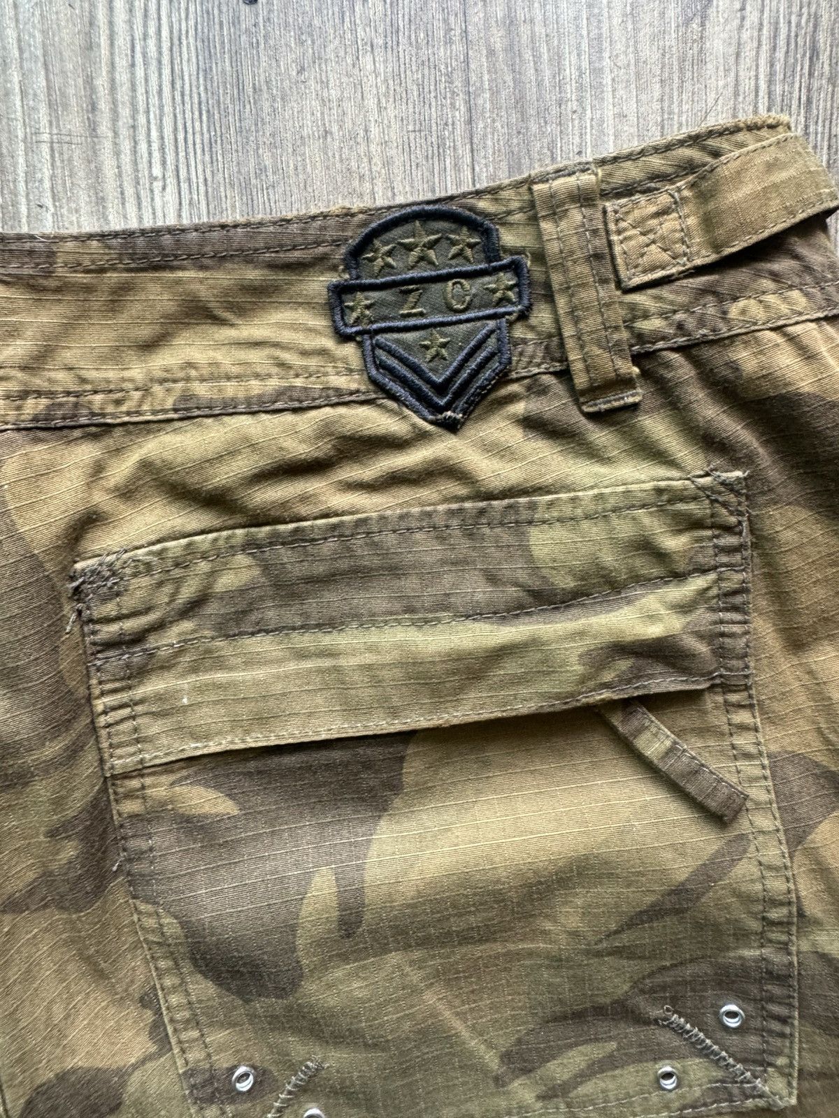 Vintage CAMO CARGO PANTS Size US 34 / EU 50 - 6 Thumbnail
