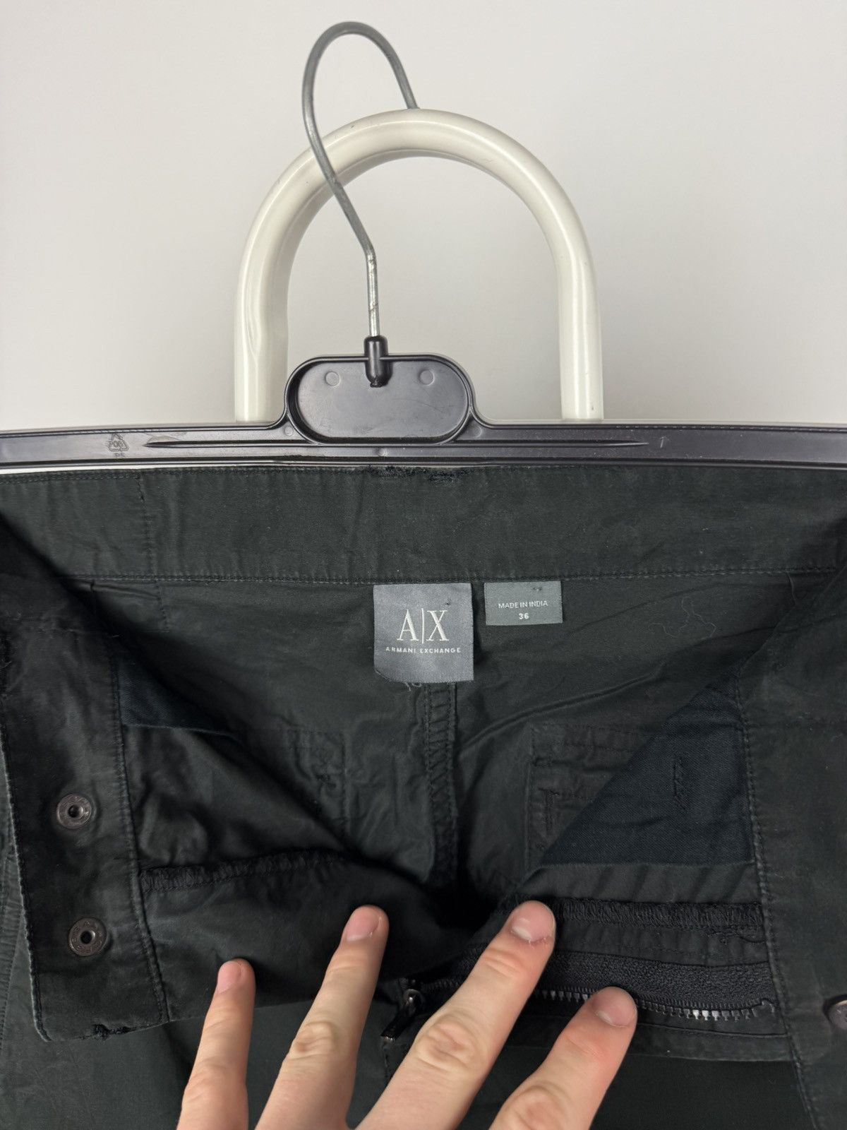 Armani Exchange × Carhartt Armani Exchange Bike Multipocket Y2K Cargo Pants Size US 36 / EU 52 - 12 Thumbnail