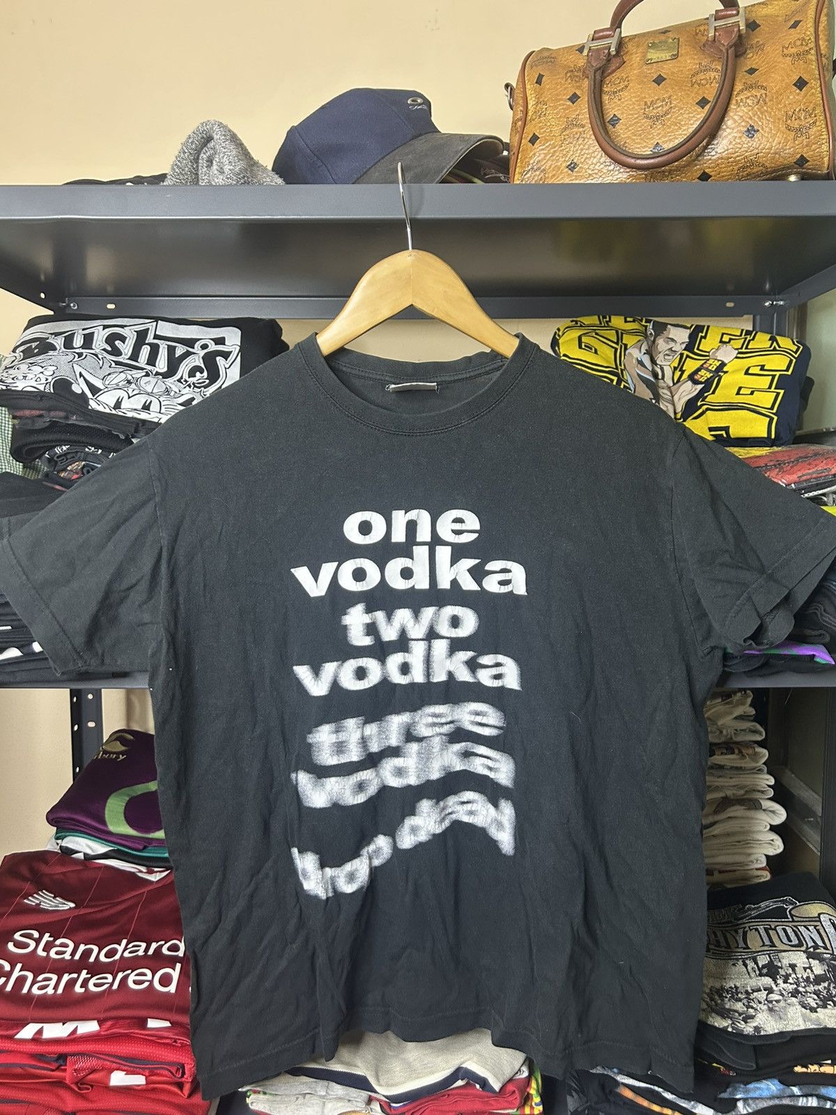 Vintage One Vodka Two Vodka Tee (Size S) Size US S / EU 44-46 / 1 - 1 Thumbnail