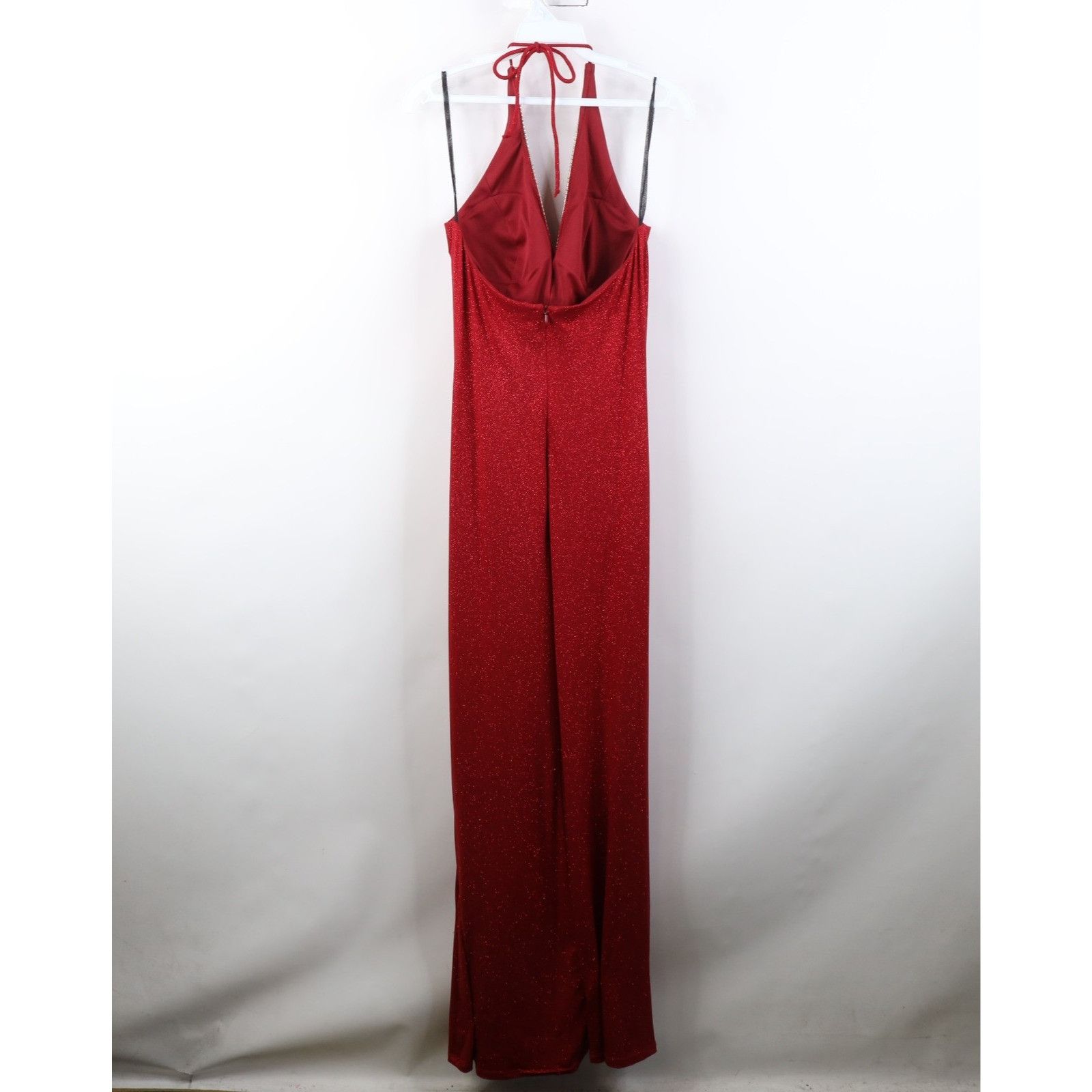 Vintage Vintage 90s Y2K Babydoll Diamond Glitter Formal Dress Size L / US 10 / IT 46 - 15 Thumbnail