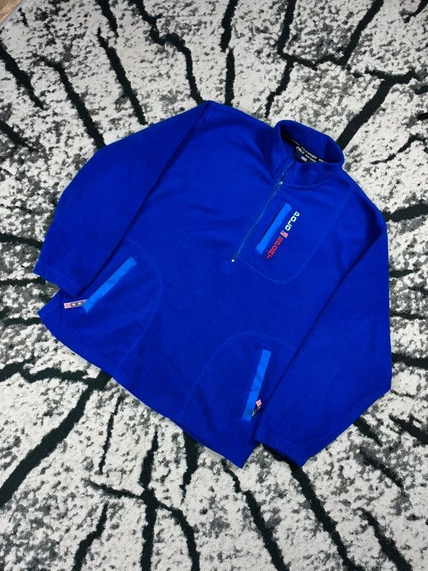 Ralph Lauren Vintage fleece zip Polo Sport Ralph Lauren blue L logo usa Size US L / EU 52-54 / 3 - 2 Thumbnail
