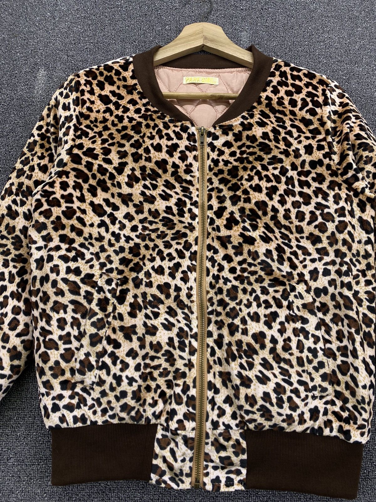 Japanese Brand Vintage Park Girl Leopark Skin Fleece Jacket Size M / US 6-8 / IT 42-44 - 5 Thumbnail