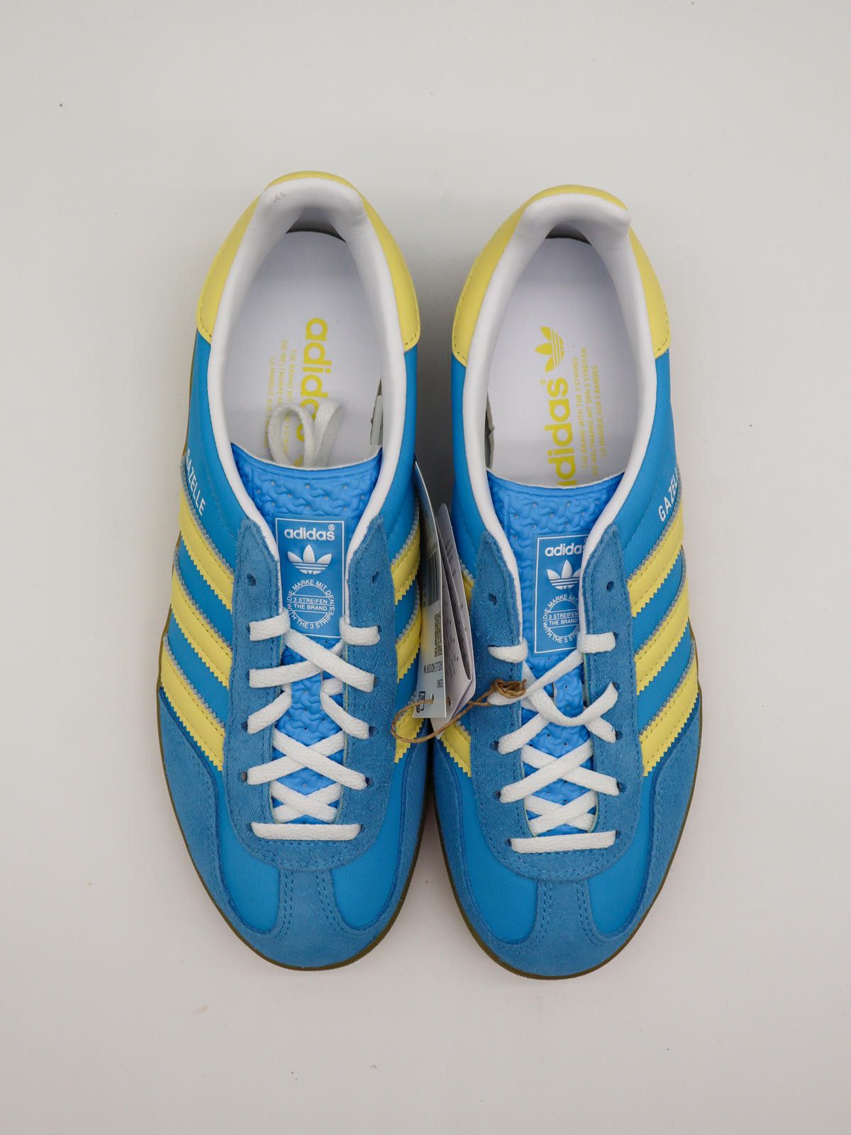 Adidas adidas Gazelle Indoor - Blue / Yellow - IE2960 – Size 7.5 Size US 8.5 / EU 41-42 - 2 Thumbnail
