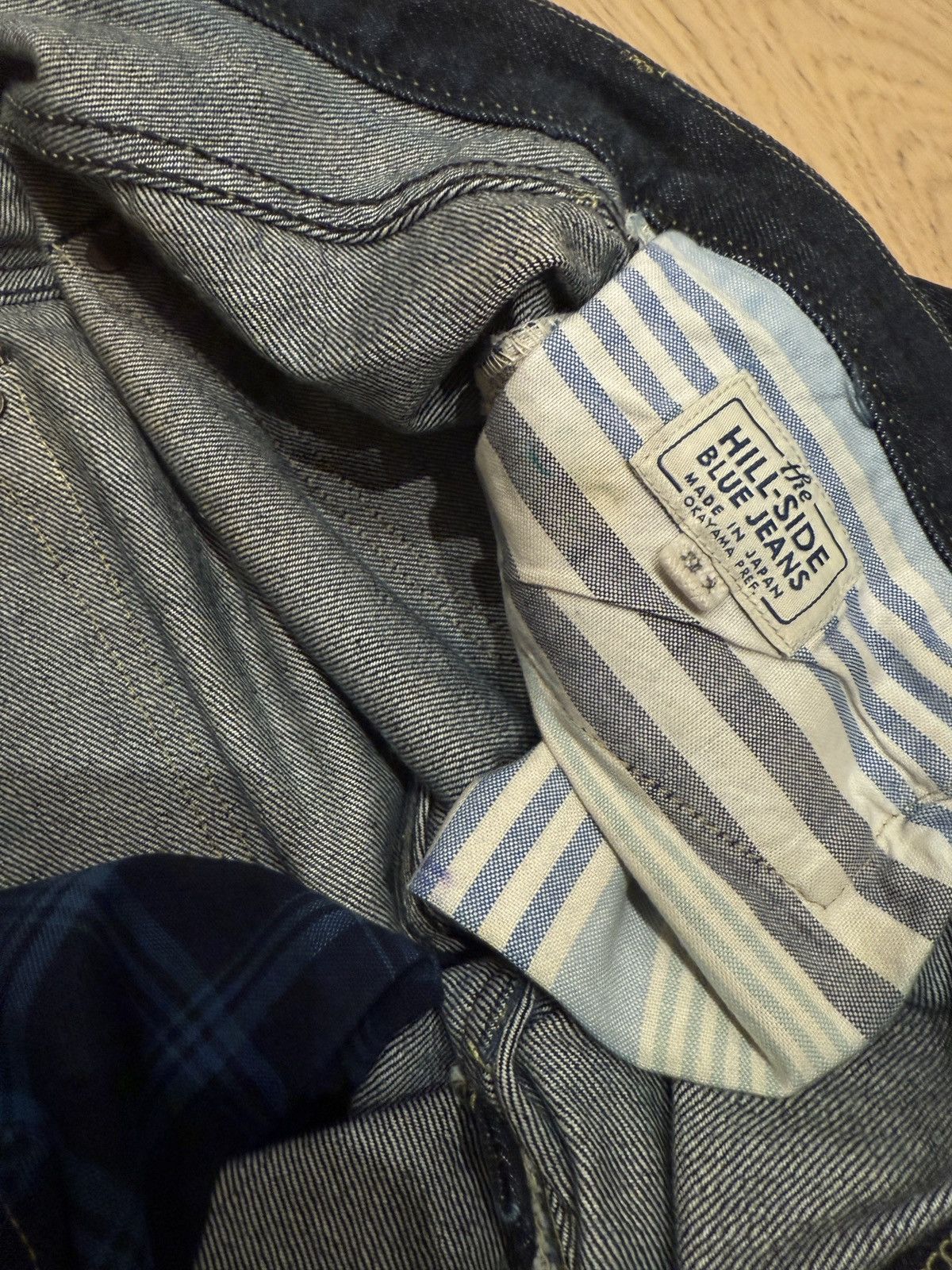 The Hill-Side The Hill-Side Japanese Selvedge Denim (Broken In) Size US 31 - 4 Thumbnail