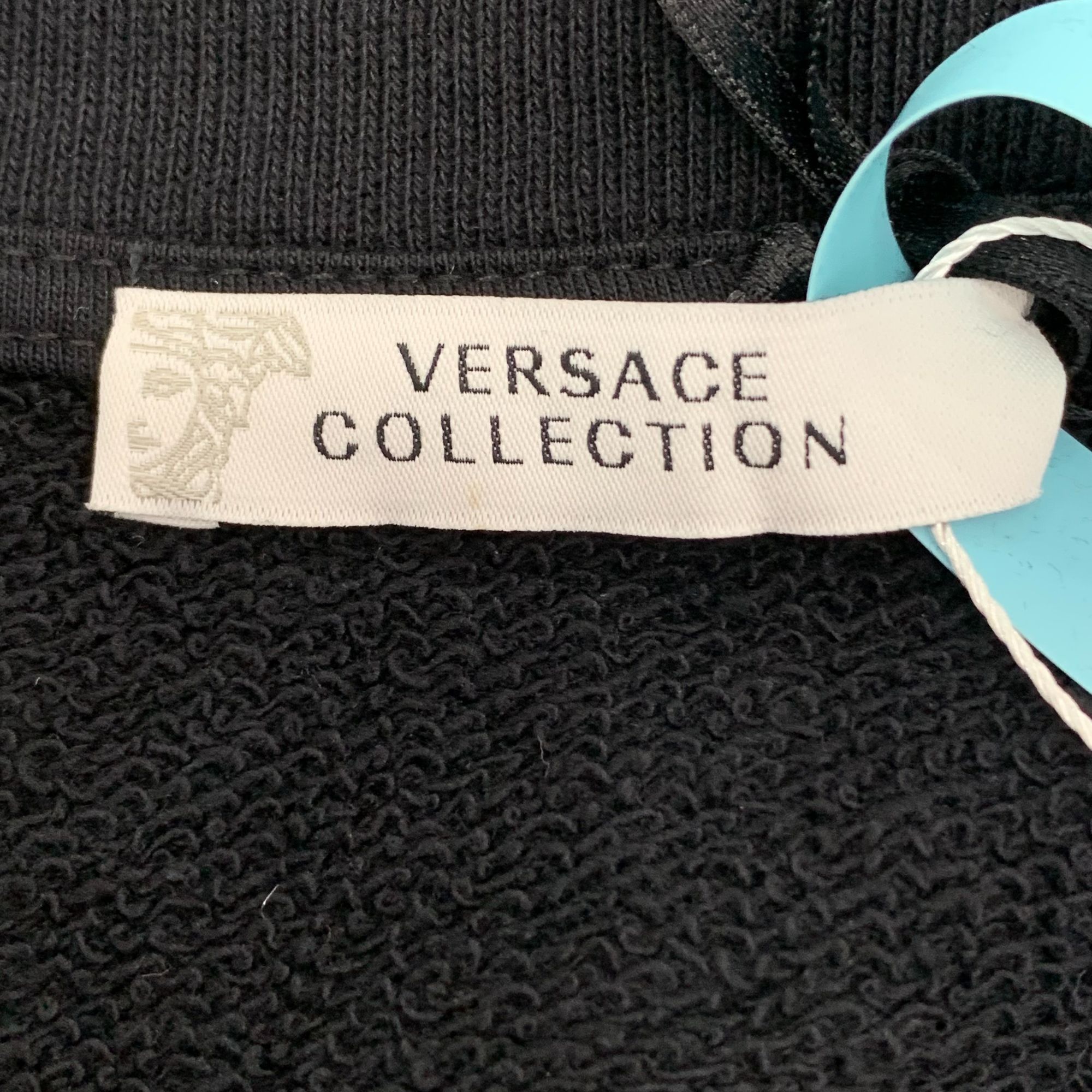 Versace J9209 Versace Collection Black Sweatshirt With Gold Medusa E Size US L / EU 52-54 / 3 - 5 Thumbnail