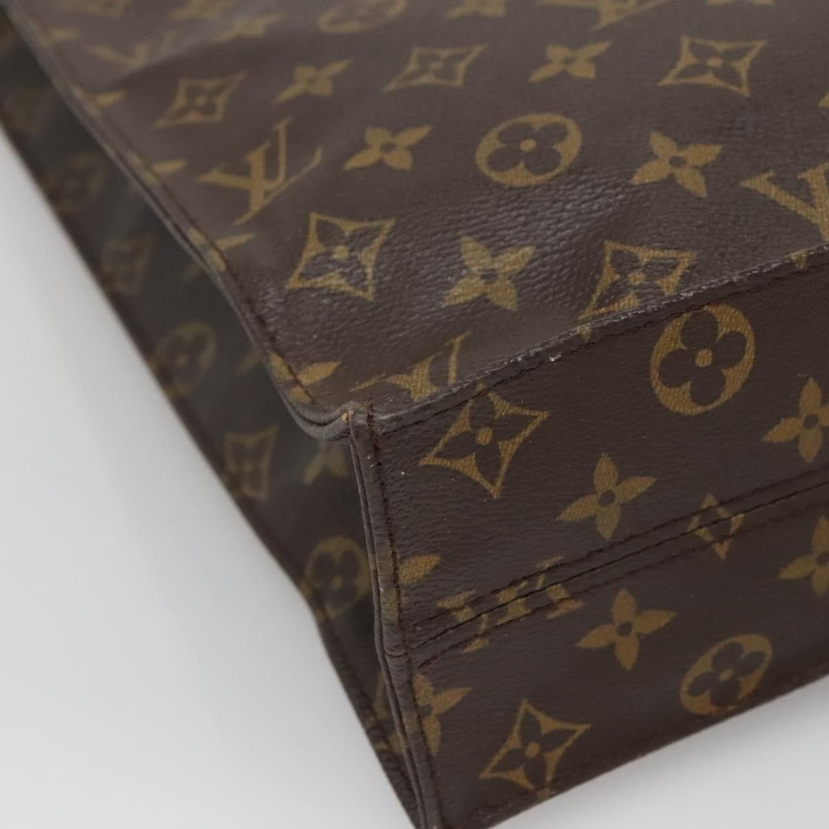 Louis Vuitton LOUIS VUITTON Monogram Sac Plat Hand Bag M51140 Size ONE SIZE - 16 Thumbnail