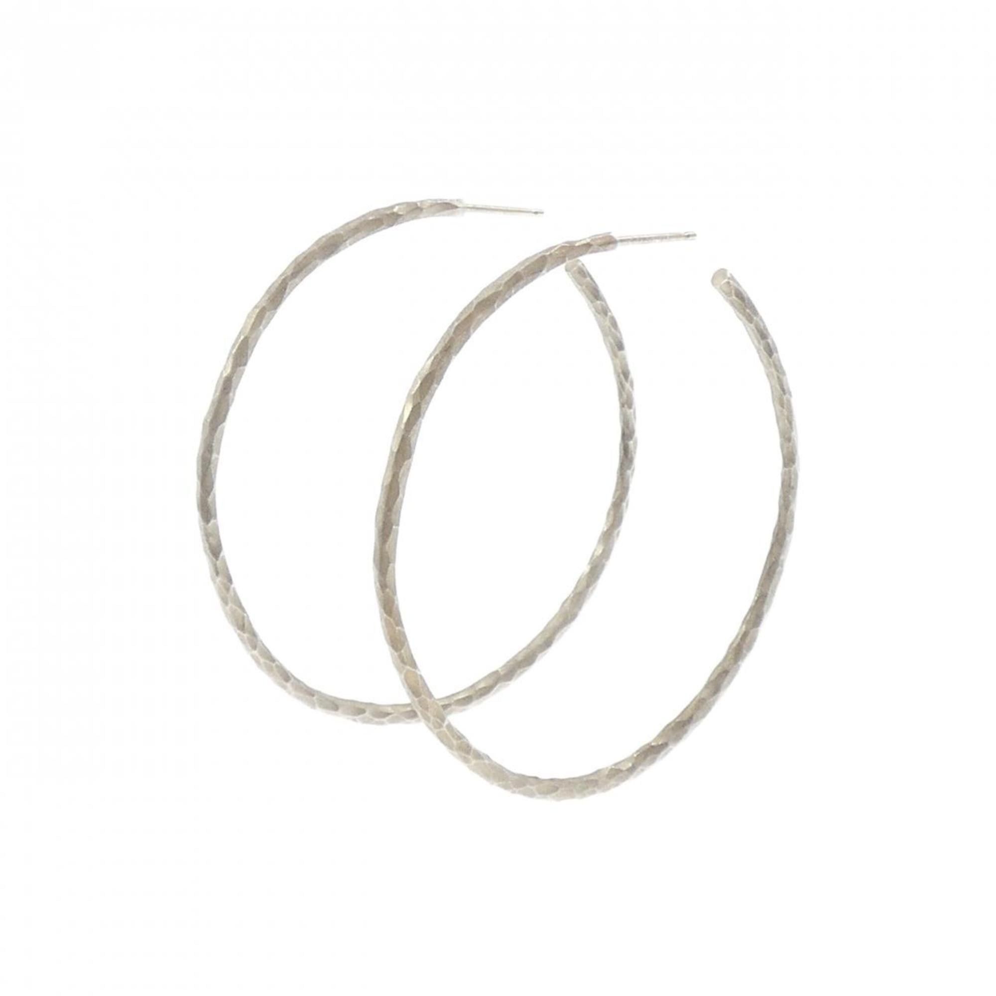 Tiffany & Co. Tiffany Hammered Hoop Large Earrings Size ONE SIZE - 1 Thumbnail