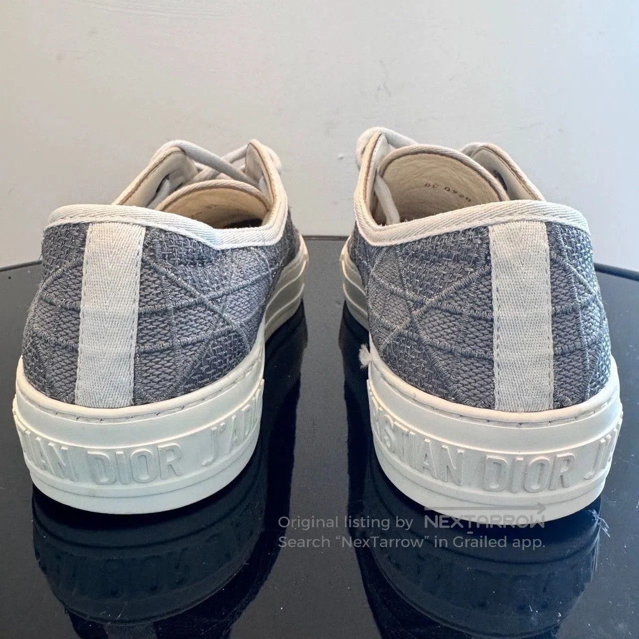 Dior dior gray low-top sneakers walk n. Size US 8.5 / EU 41-42 - 3 Thumbnail