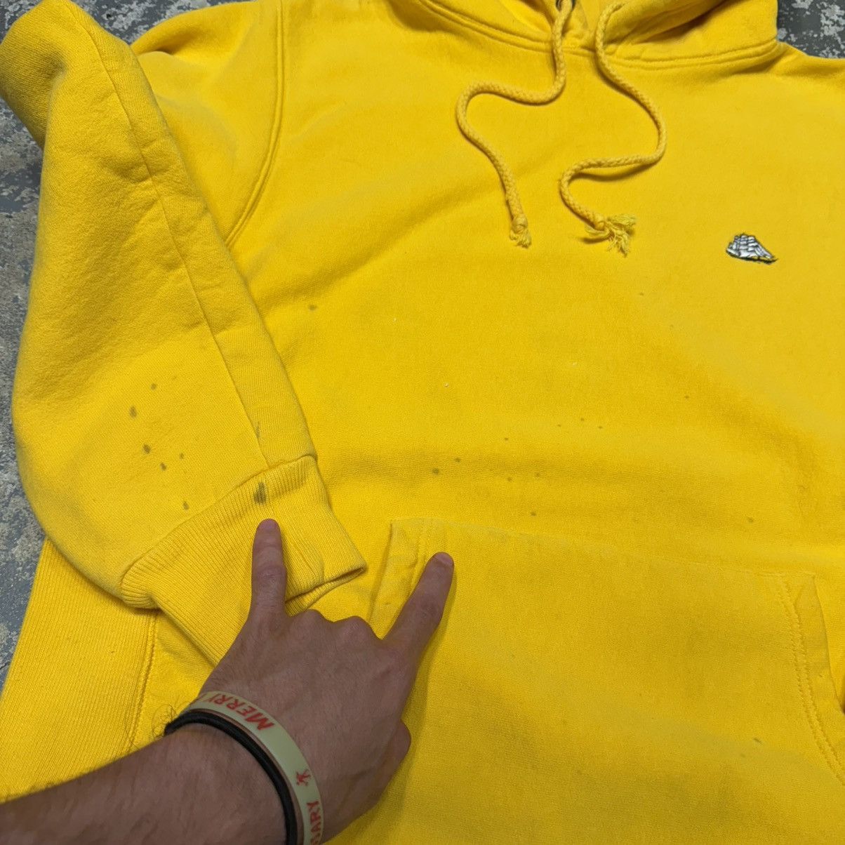 The Real McCoy's Vintage Cutty Sark The Real McCoy Reverse Weave Boat Hoodie Size US XS / EU 42 / 0 - 6 Thumbnail