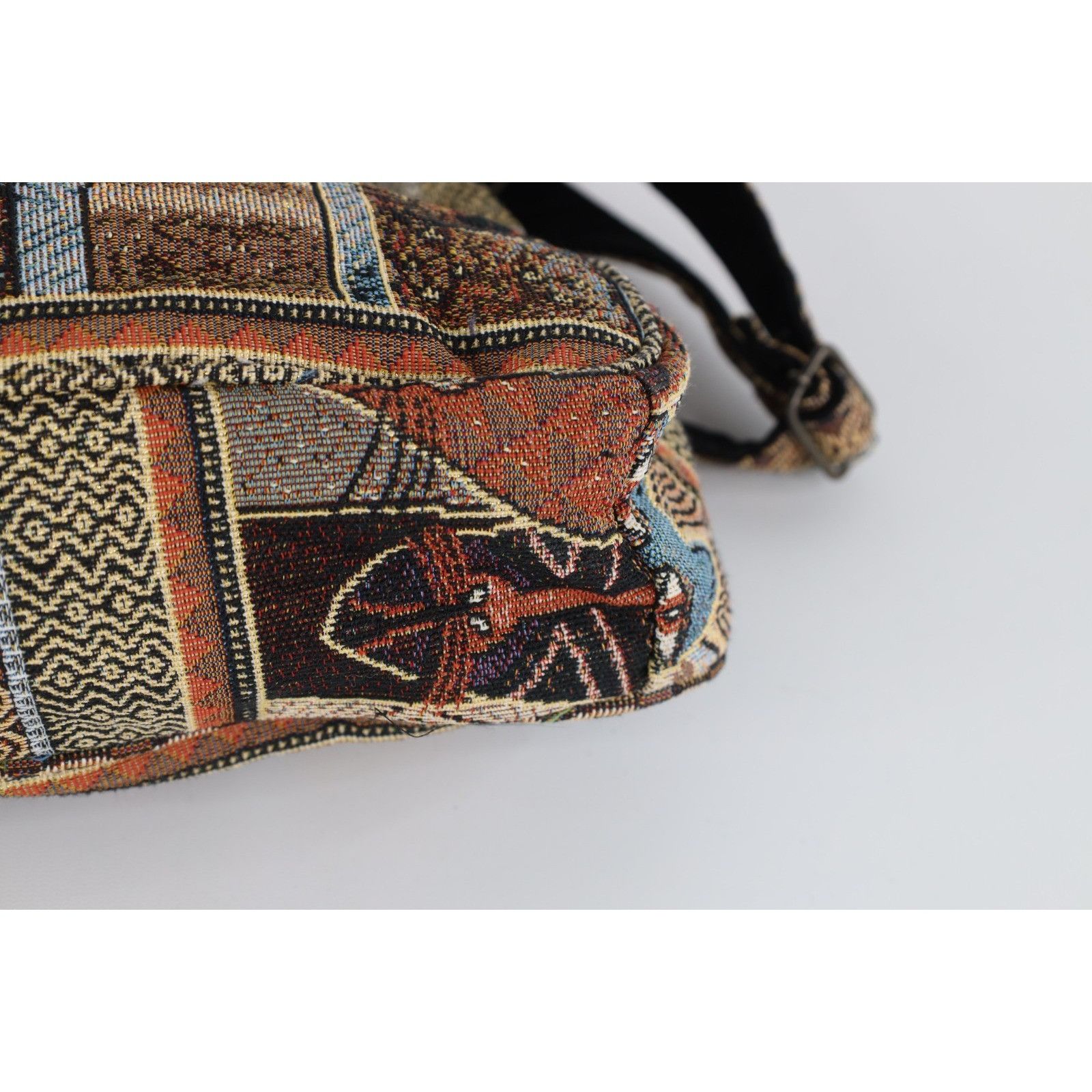 Vintage Vintage 90s Y2K Streetwear Cat Kitten Needlepoint Purse Size ONE SIZE - 8 Thumbnail