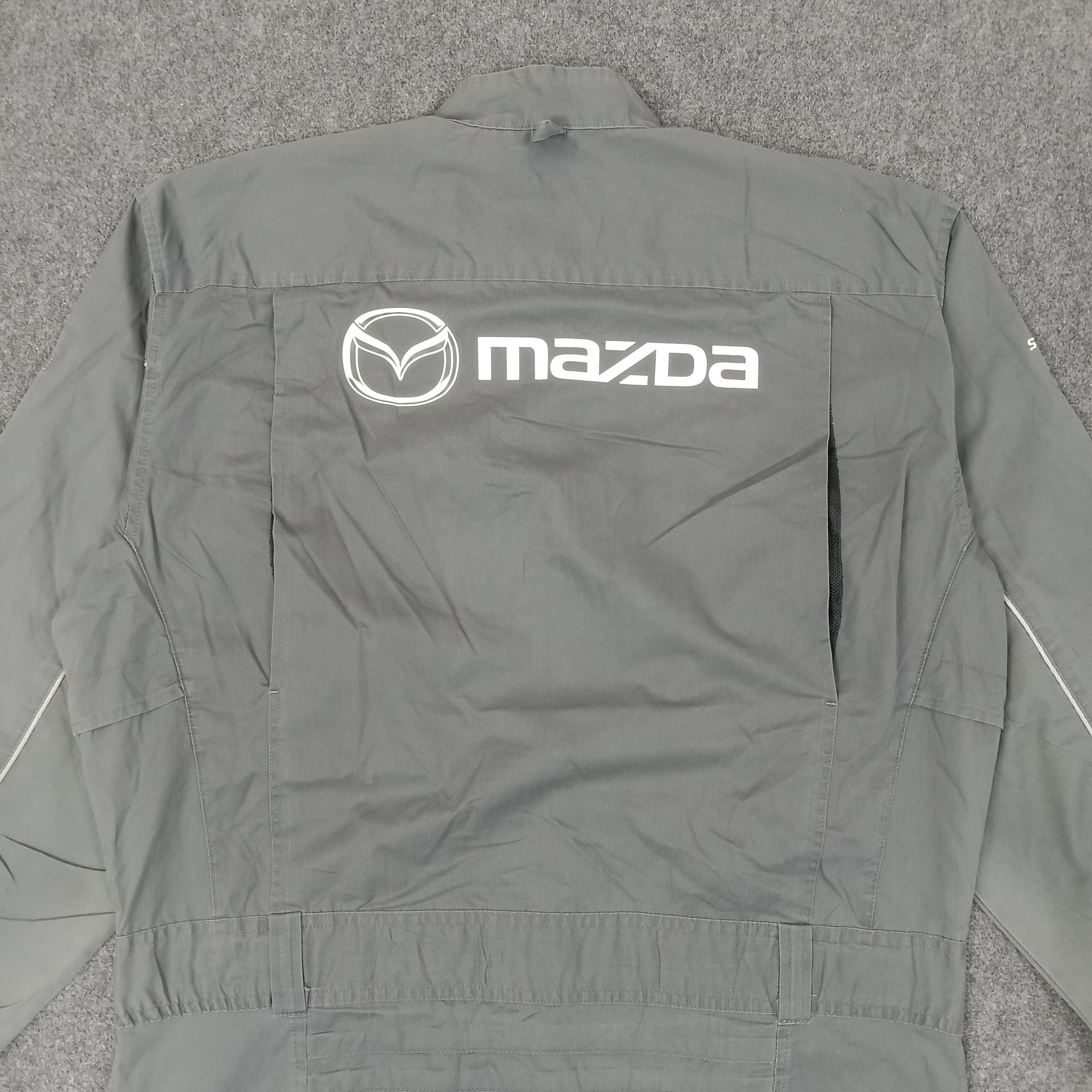 Japanese Brand MAZDA Japanese Motorsports Racing Coverall Jacket C240N6 Size US XL / EU 56 / 4 - 2 Thumbnail