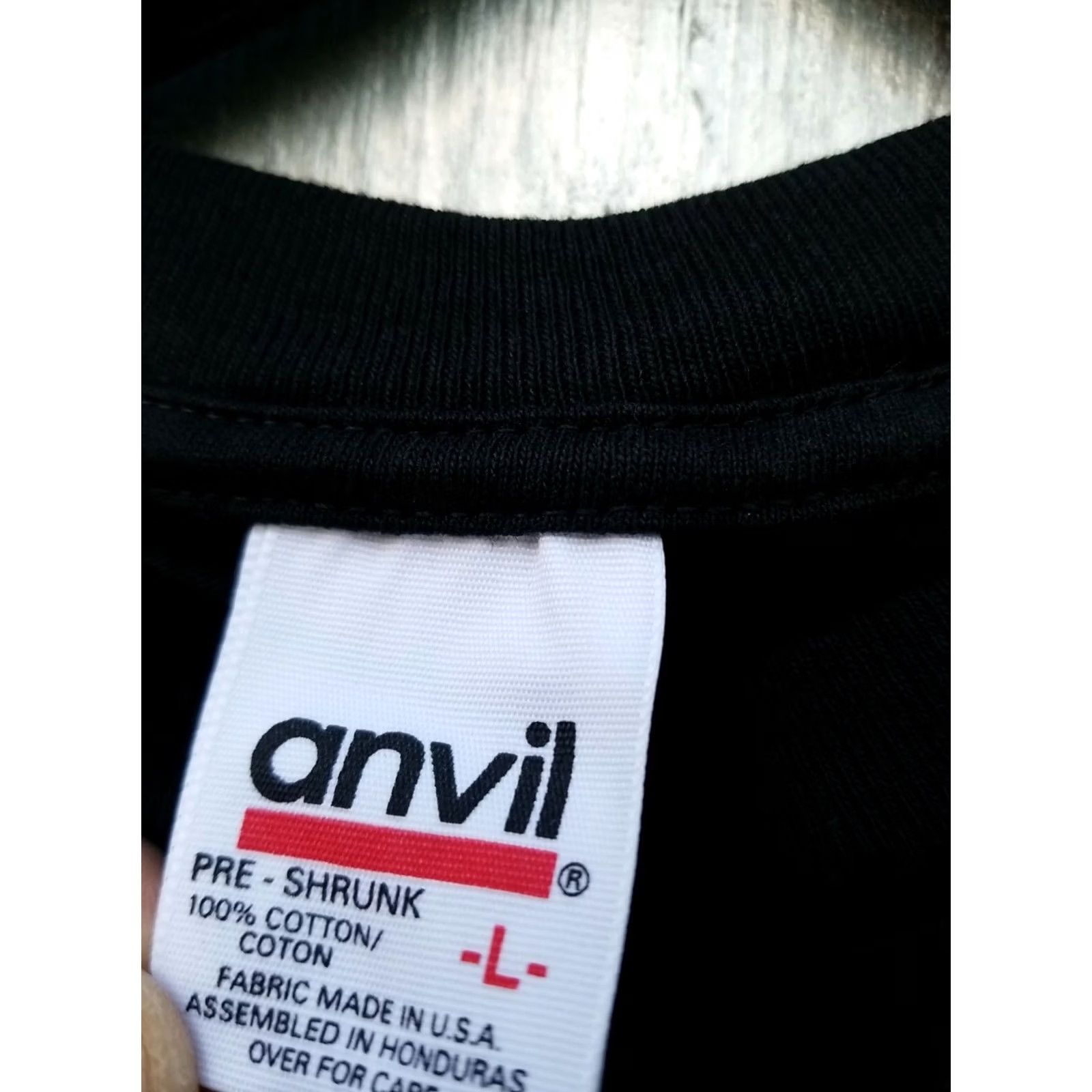 Anvil VINTAGE 90s AIWA ABUSER FRIENDLY CROSS TRAINER SKATE ROLLERBLADES Large Shirt USA Friends Graphic Tee Black L Men Short Sleeve 100% Cotton Deadstock Size US L / EU 52-54 / 3 - 4 Thumbnail