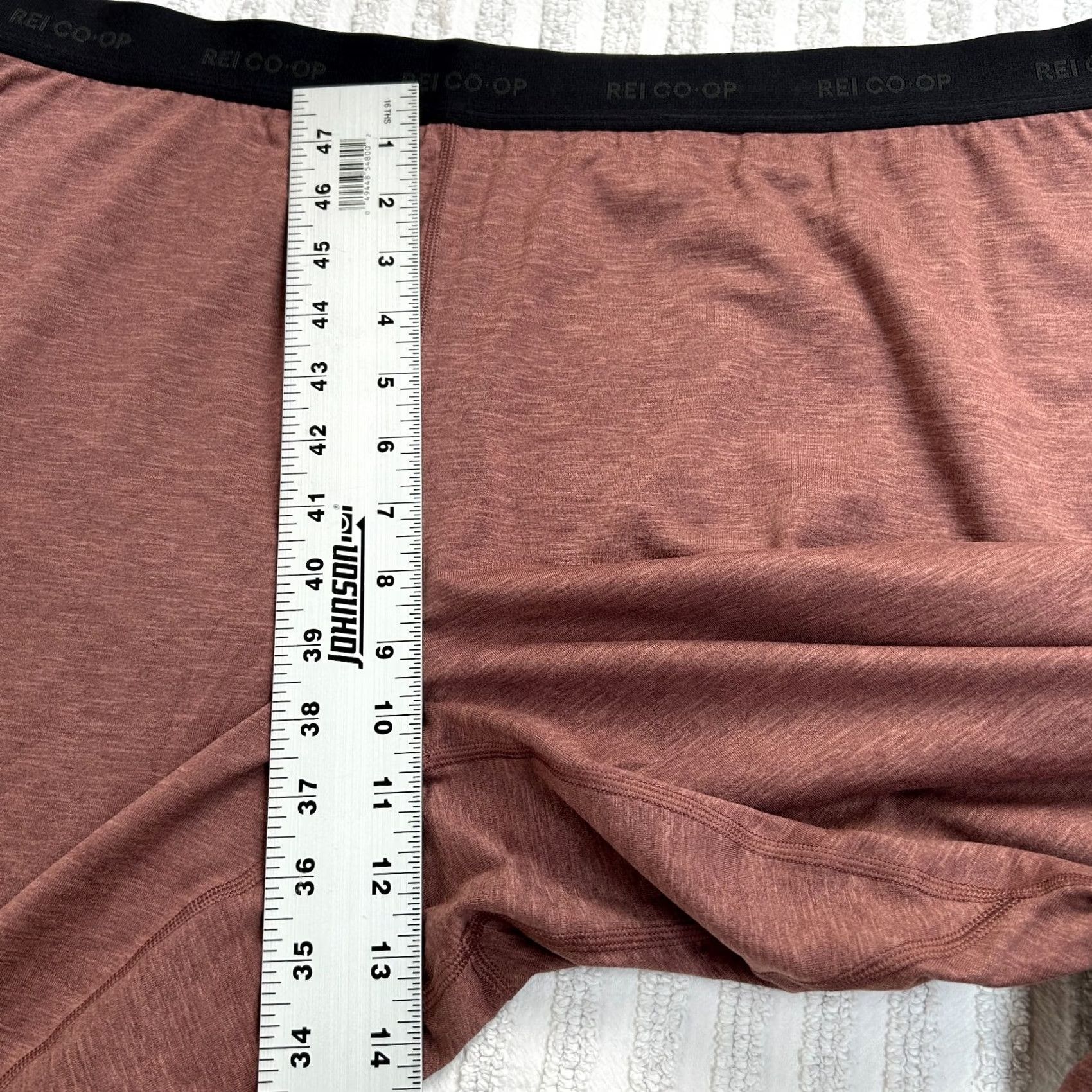 Vintage REI Co-op Womens Midweight Tight Leggings Pants 2XL Canyon Dust Stretch New Size 40" / US 18 - 7 Thumbnail