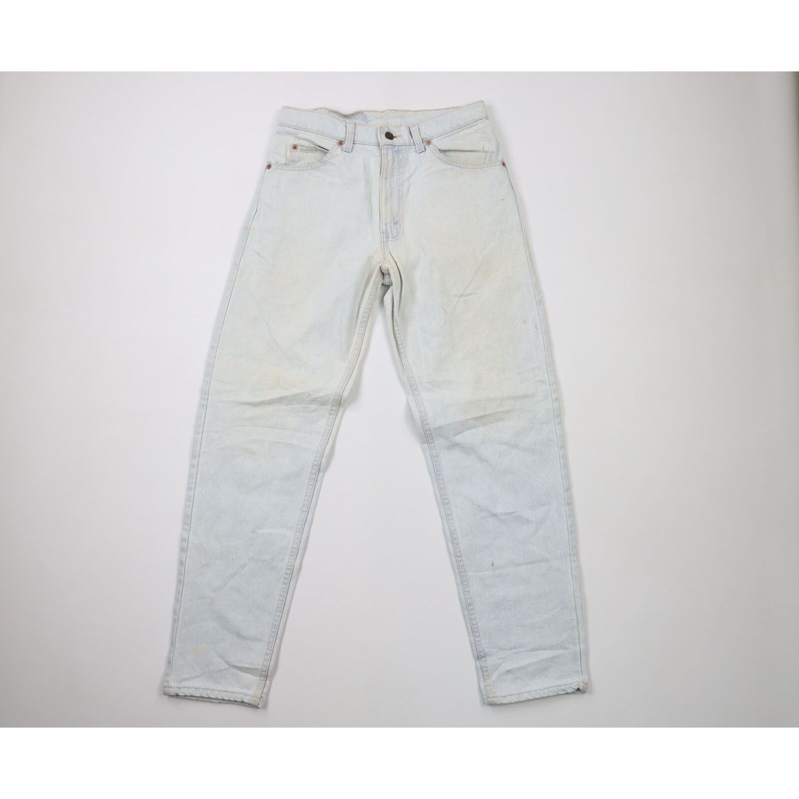 Levi's × Vintage Vintage 90s Levis 550 Orange Tab Distressed Relaxed Jeans Size US 30 / EU 46 - 1 Thumbnail