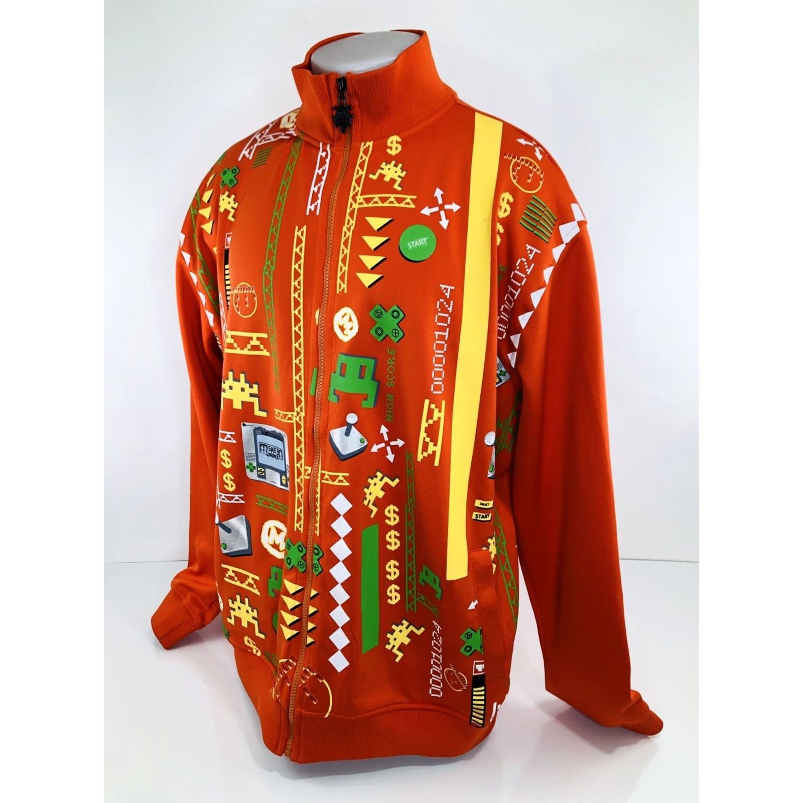 Vintage MISKEEN Vintage Atari Space Invaders PUFFY LOGO Mens XL Jacket Size US XL / EU 56 / 4 - 5 Thumbnail