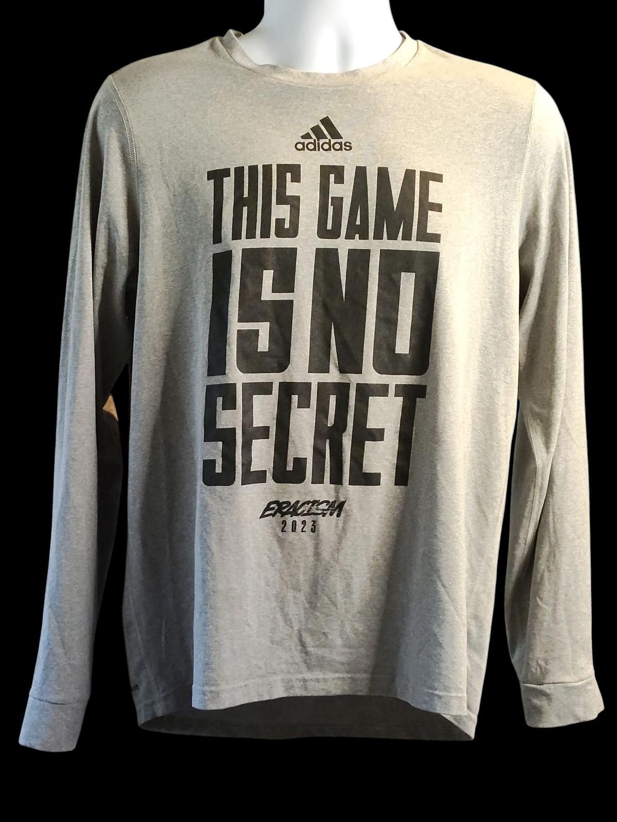 Adidas Adidas Men's Long Sleeve Activewear Top - Gray, Size Medium Size US M / EU 48-50 / 2 - 2 Thumbnail