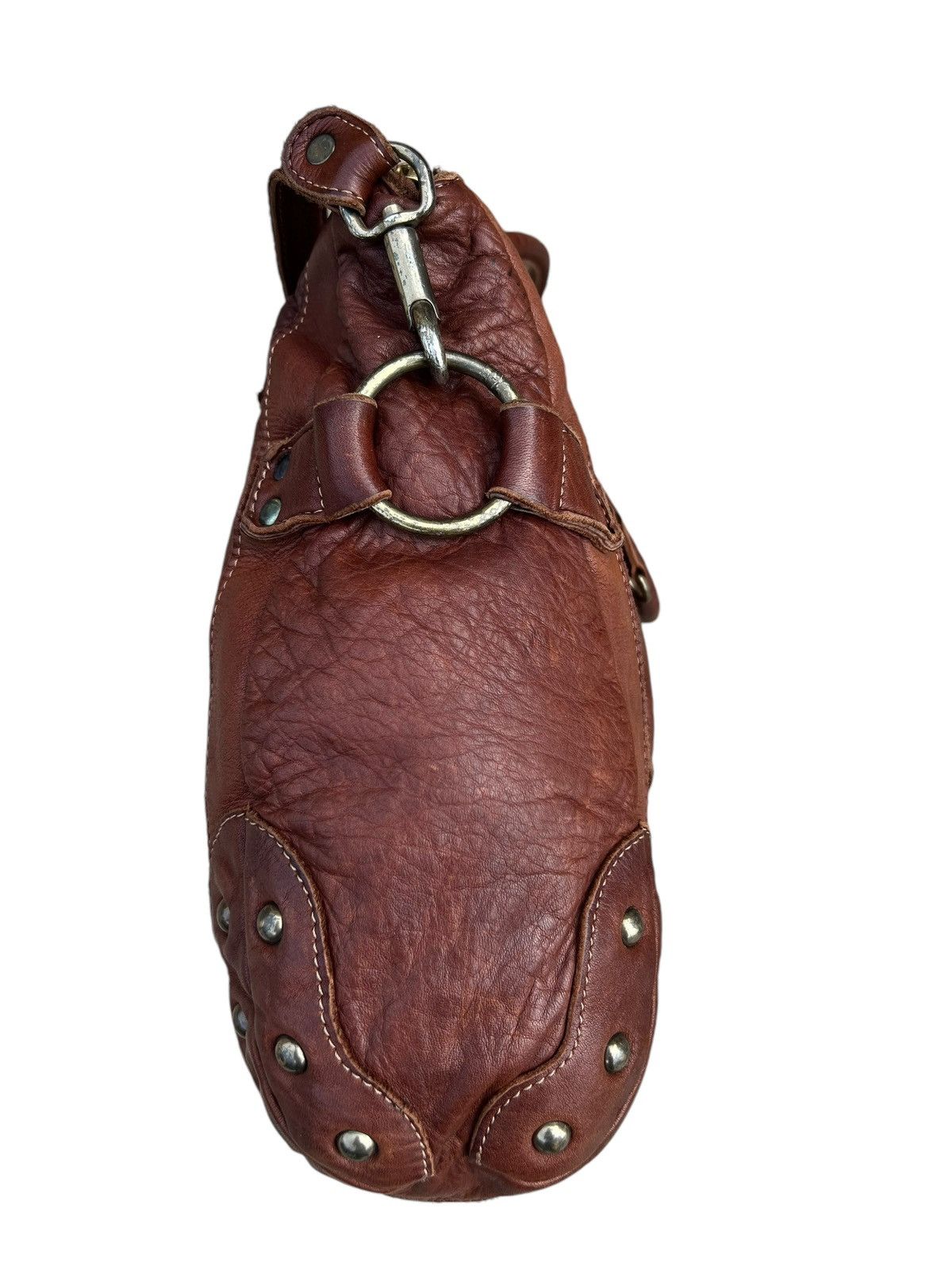 Leather Regalo Tokyo Fade Jerky Patina Leather 2 Way Bag Size ONE SIZE - 12 Thumbnail