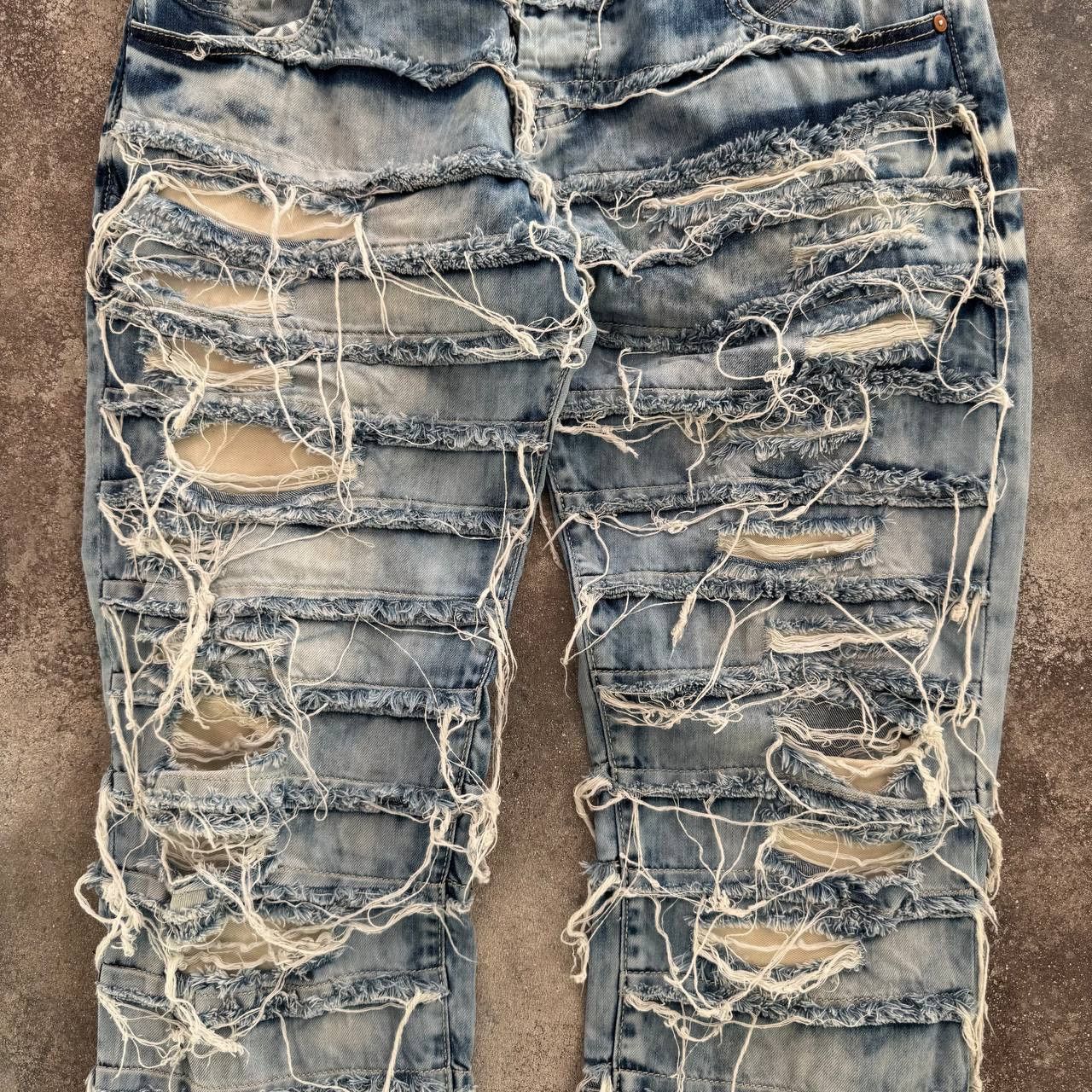 If Six Was Nine × Japanese Brand Opium Y2K Cipo & Baxx Unisex Distressed Jeans Size US 30 / EU 46 - 6 Thumbnail