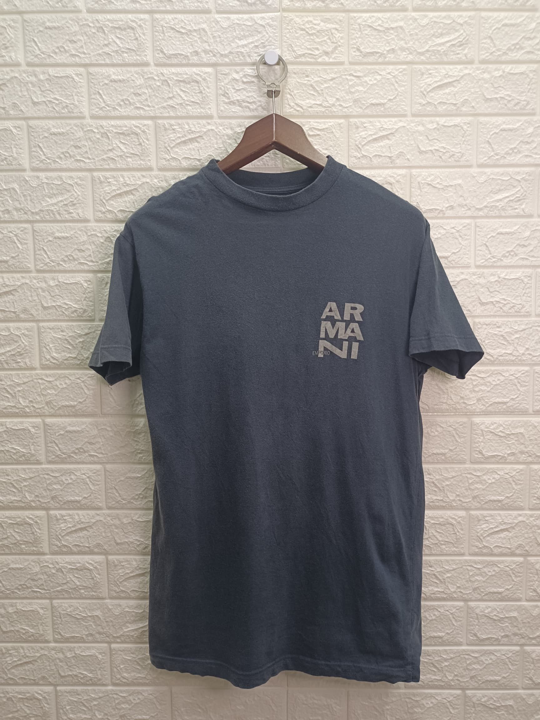 Vintage Vintage Emporio Armani Big Logo Made in italy Size US M / EU 48-50 / 2 - 2 Thumbnail