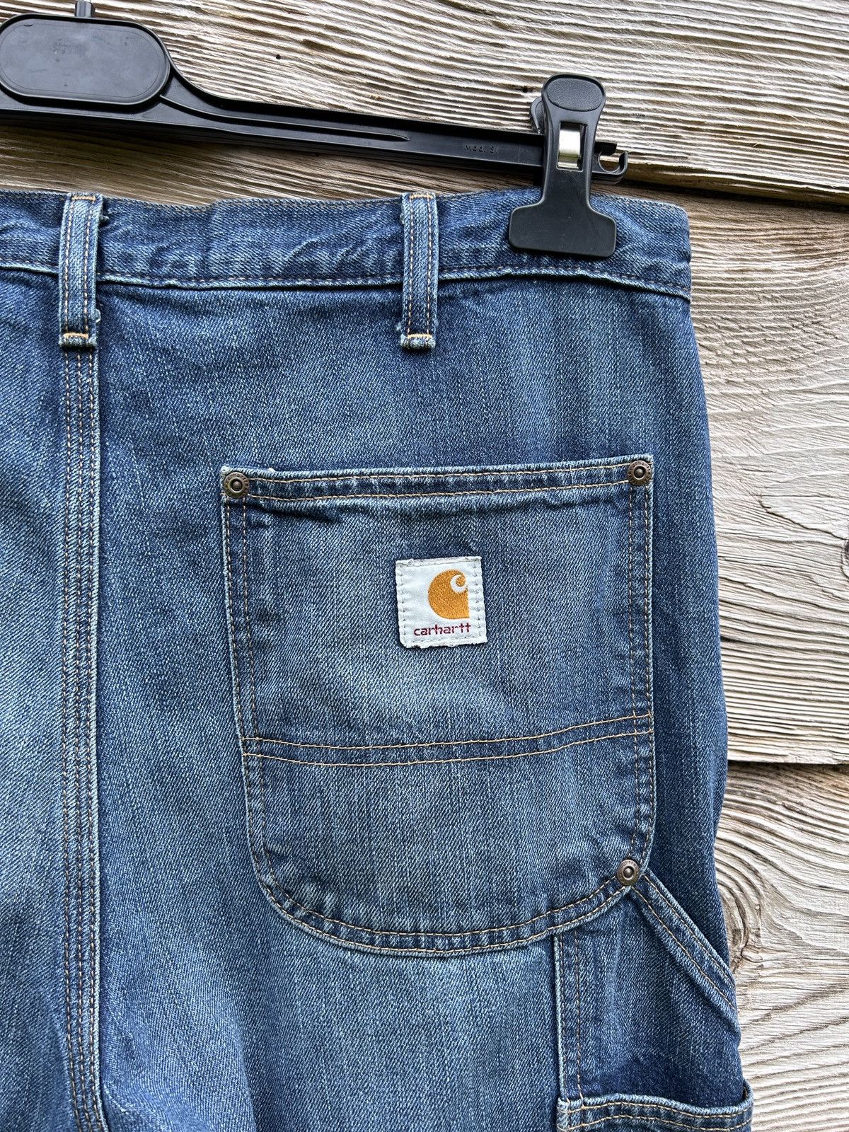 Carhartt Vintage Carhartt Discontinued Double Knee Logger Jeans 33x34 Size US 33 - 2 Thumbnail