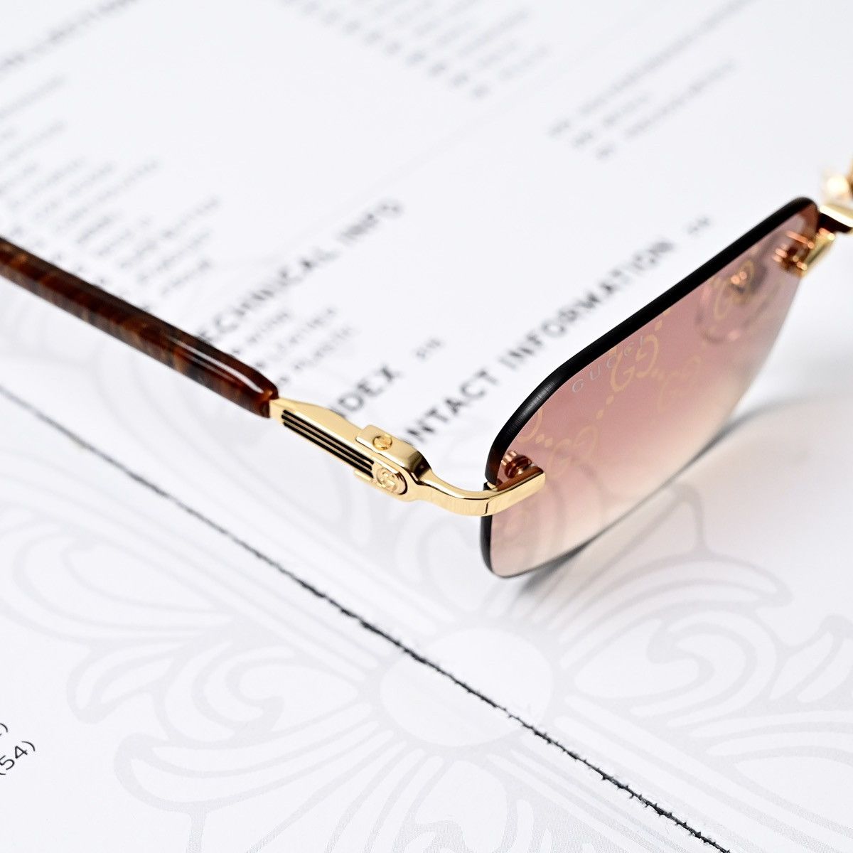 Gucci GUCCI GG1221S SUNGLASSES Size ONE SIZE - 10 Thumbnail