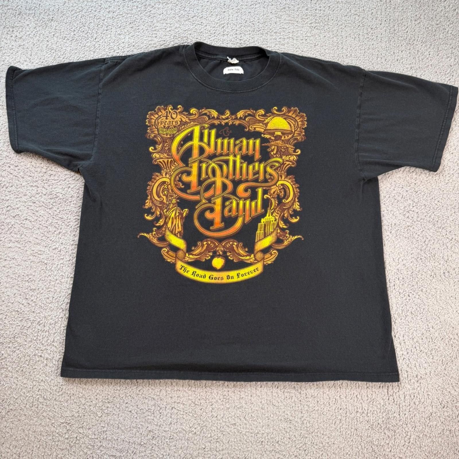 Other The Allman Brothers Band 40th Anniversary Tour Mens 2XL Size US XXL / EU 58 / 5 - 1 Thumbnail