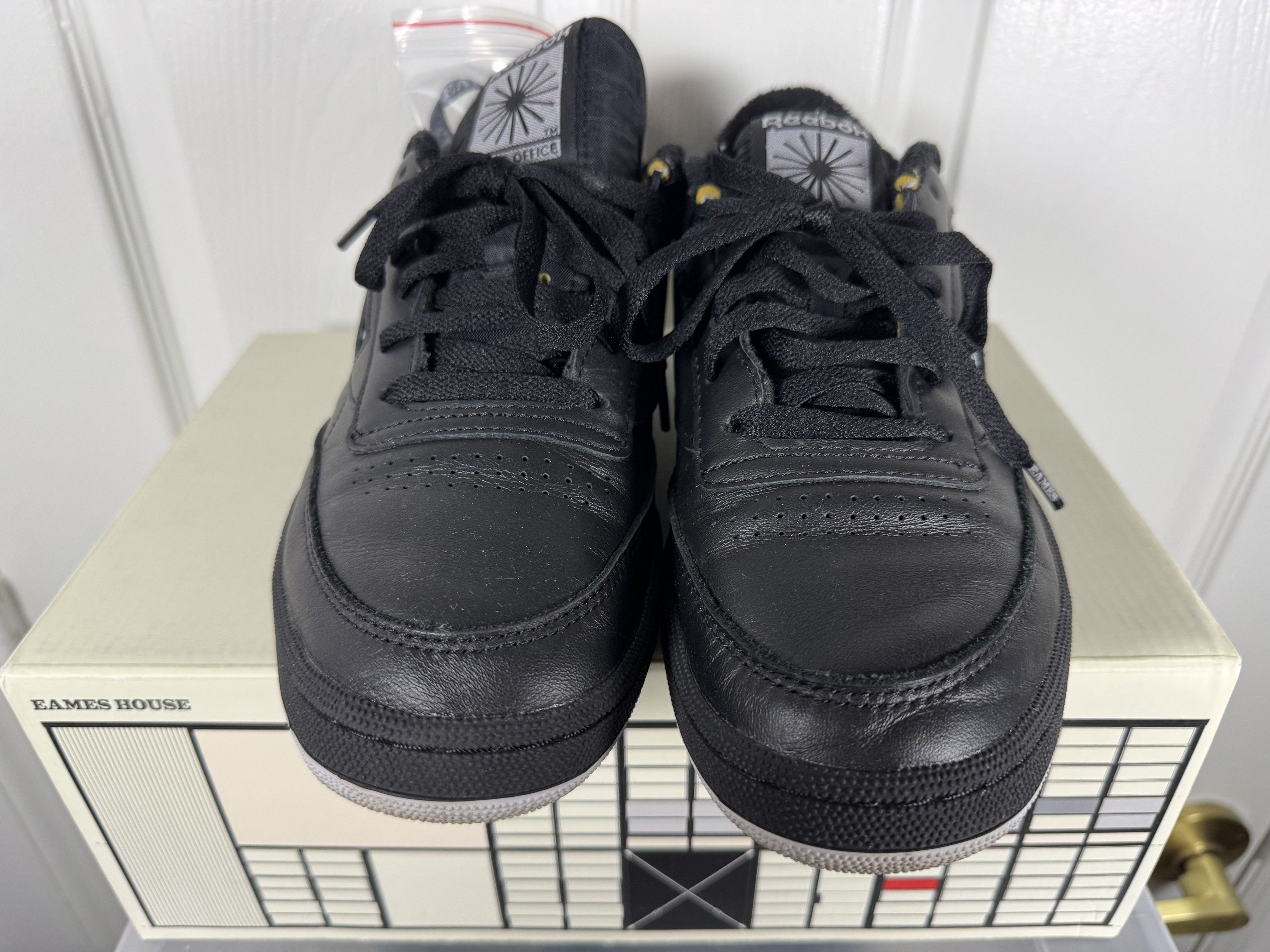 Reebok EAMES Club C Black 9.5 Size US 9.5 / EU 42-43 - 3 Thumbnail