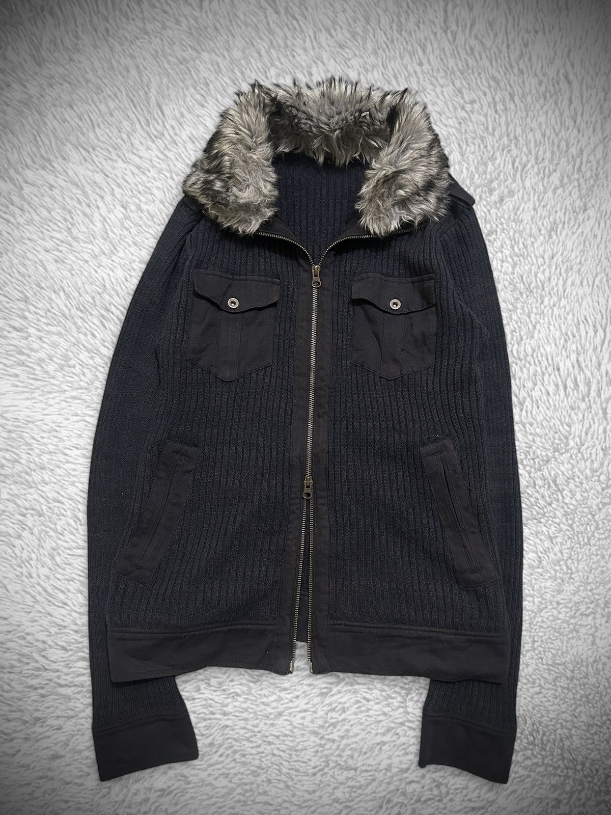 トップス japanese archive fur jacket 00s 00s archive