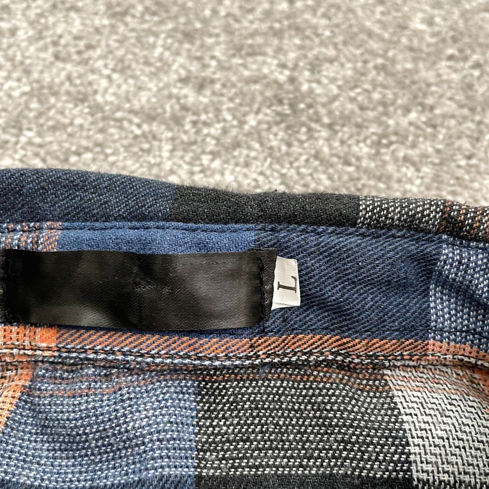 Vintage Unbranded Flannel Shirt Mens Large Blue Plaid Long Sleeve Button Down Casual Top Size US L / EU 52-54 / 3 - 4 Thumbnail