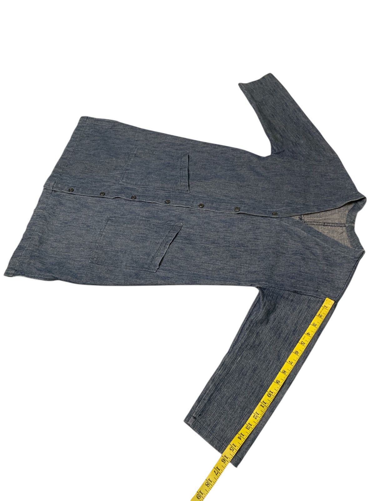 Other Rare Design Vintage Soft Denim Button Up Cardigans Size M / US 6-8 / IT 42-44 - 9 Thumbnail
