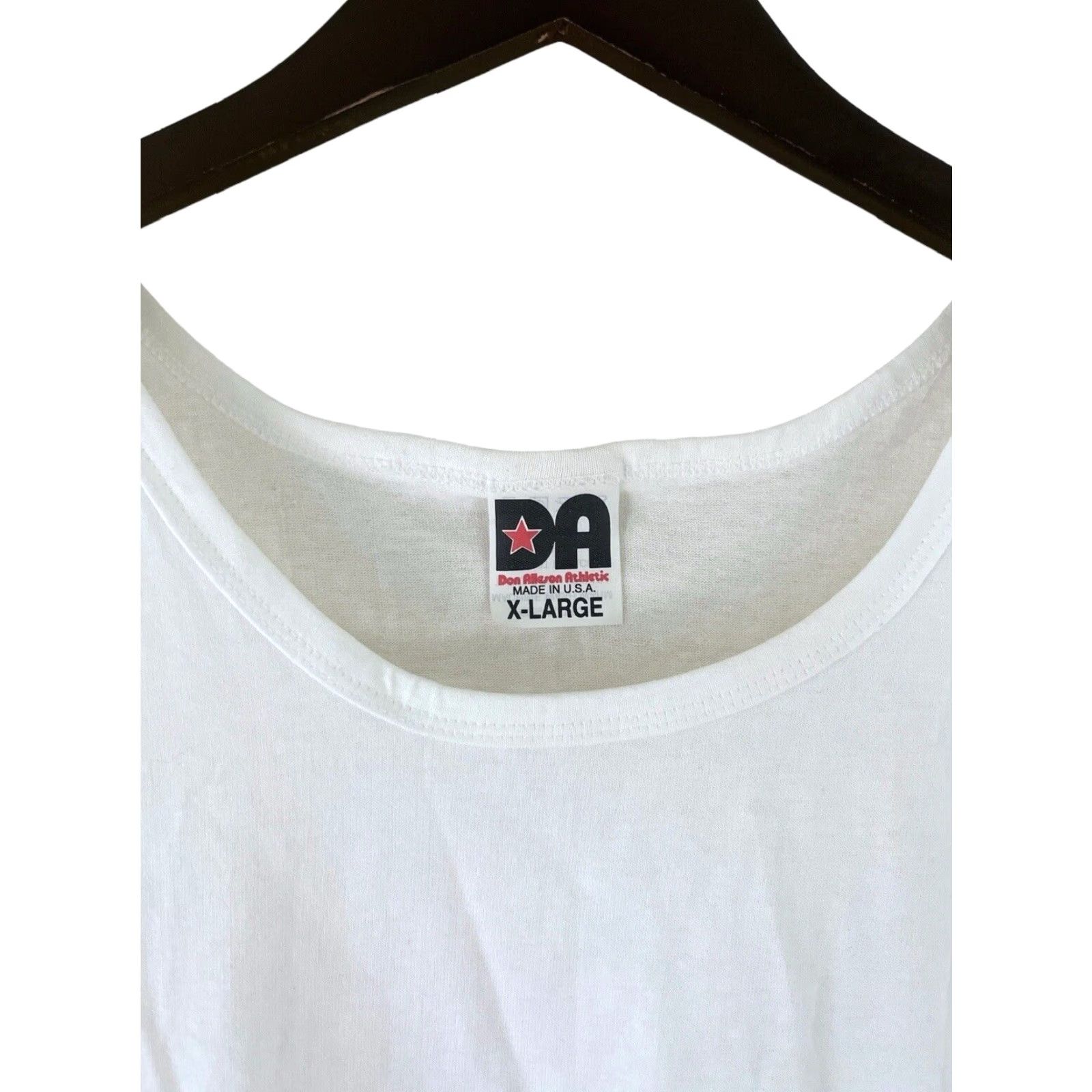 Vintage VINTAGE Alleson Athletic Tank Shirt Mens XL White 90s Deadstock NWOT 100% Cotton USA Made Size US XL / EU 56 / 4 - 2 Thumbnail