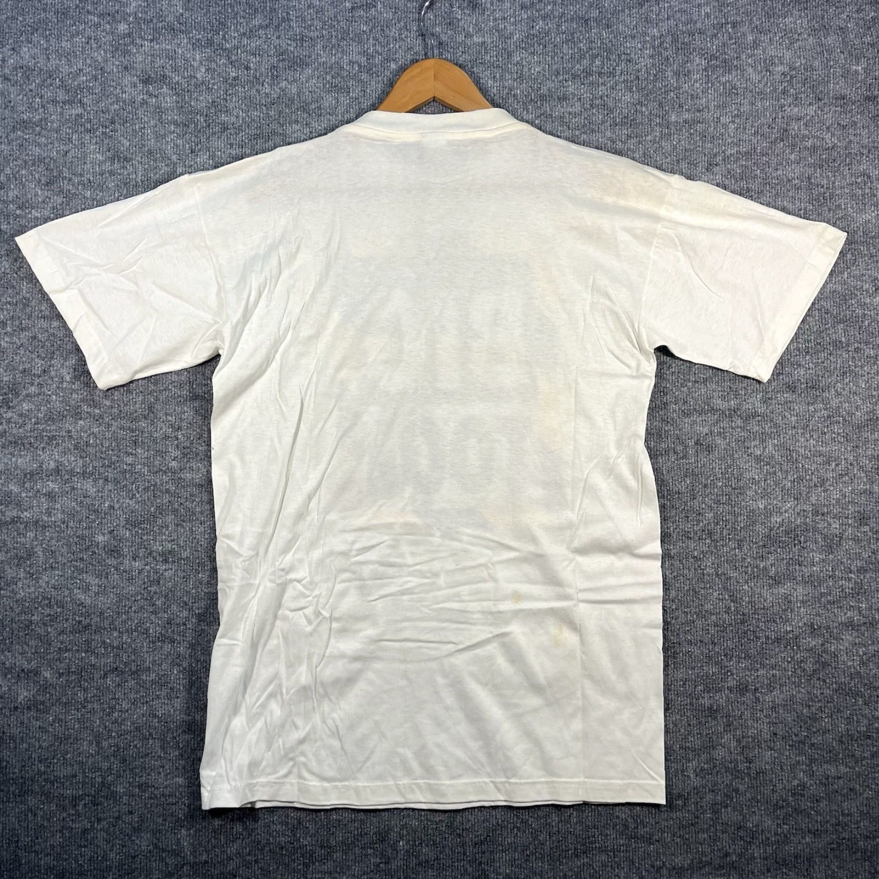 Vintage Vintage 90s Home Improvement TV show Tim the Tool Man Taylor T-Shirt Large Promo Mens Short Sleeve Crew Neck White Graphic Print Streetwear Size US L / EU 52-54 / 3 - 6 Thumbnail