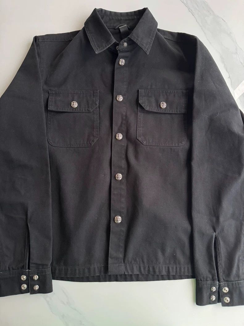 Chrome Hearts Chrome Hearts Black Cargo Jacket - dmc Size US M / EU 48-50 / 2 - 1 Thumbnail