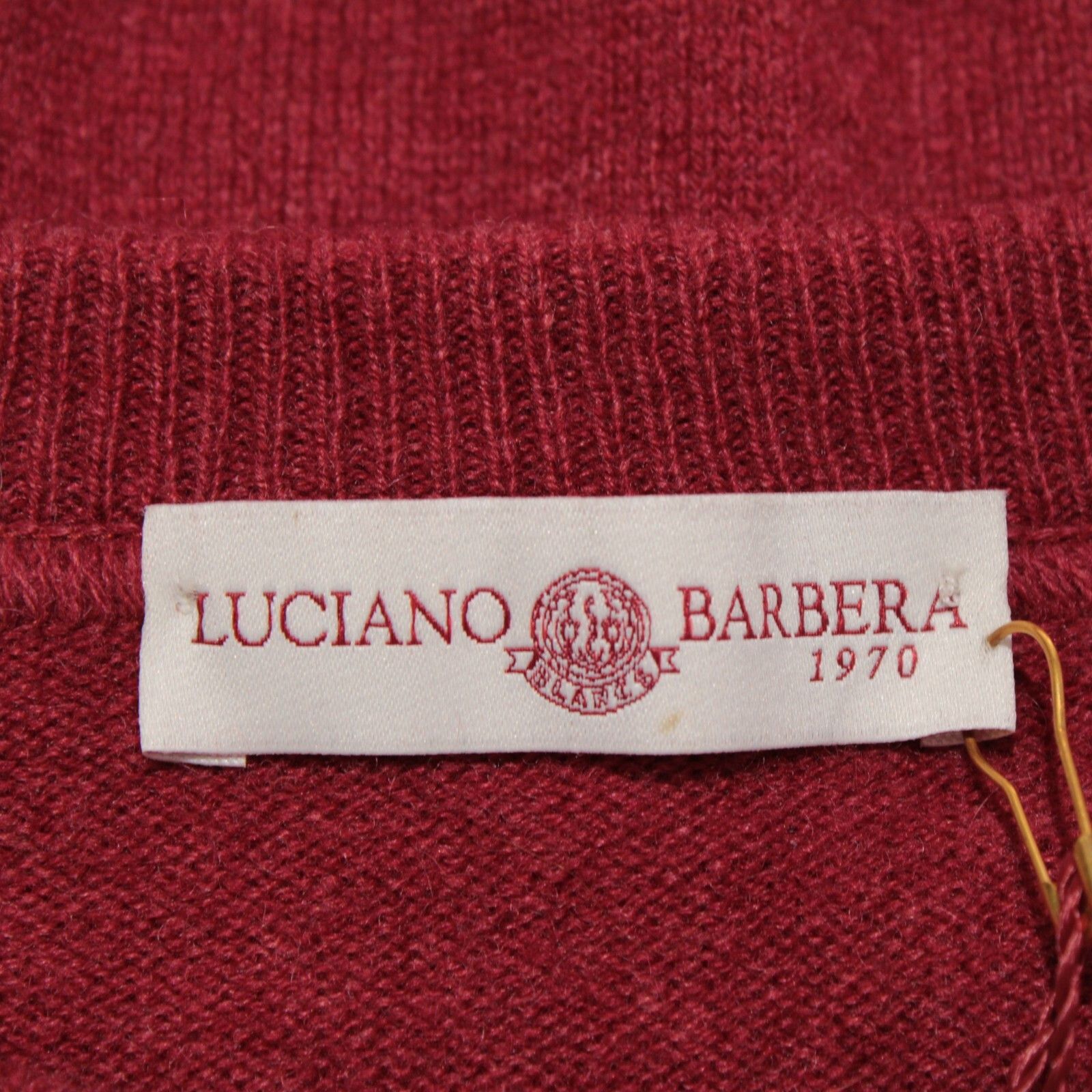 Luciano Barbera Luciano Barbera Sweater Size US M in Red Size US M / EU 48-50 / 2 - 3 Thumbnail