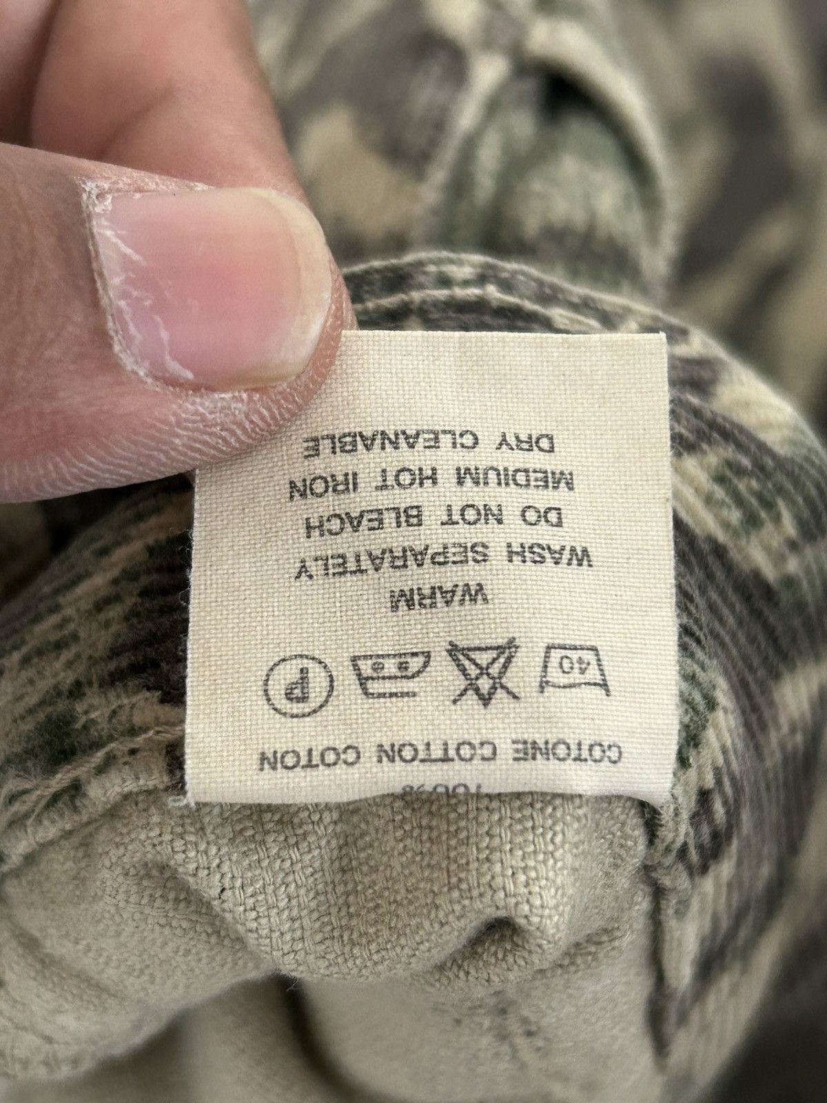 Kapital Kapital Camo Corduroy Japan Vintage Trousers Size US 27 - 13 Thumbnail