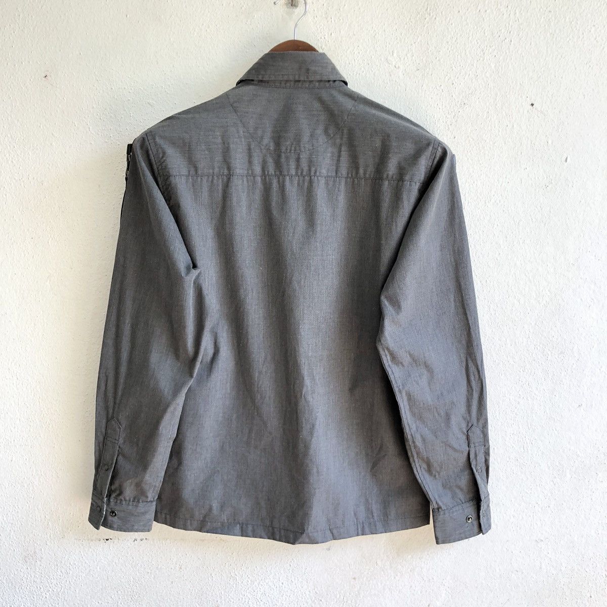 Japanese Brand BERNING SHO snap button punk shirts Size US S / EU 44-46 / 1 - 3 Thumbnail