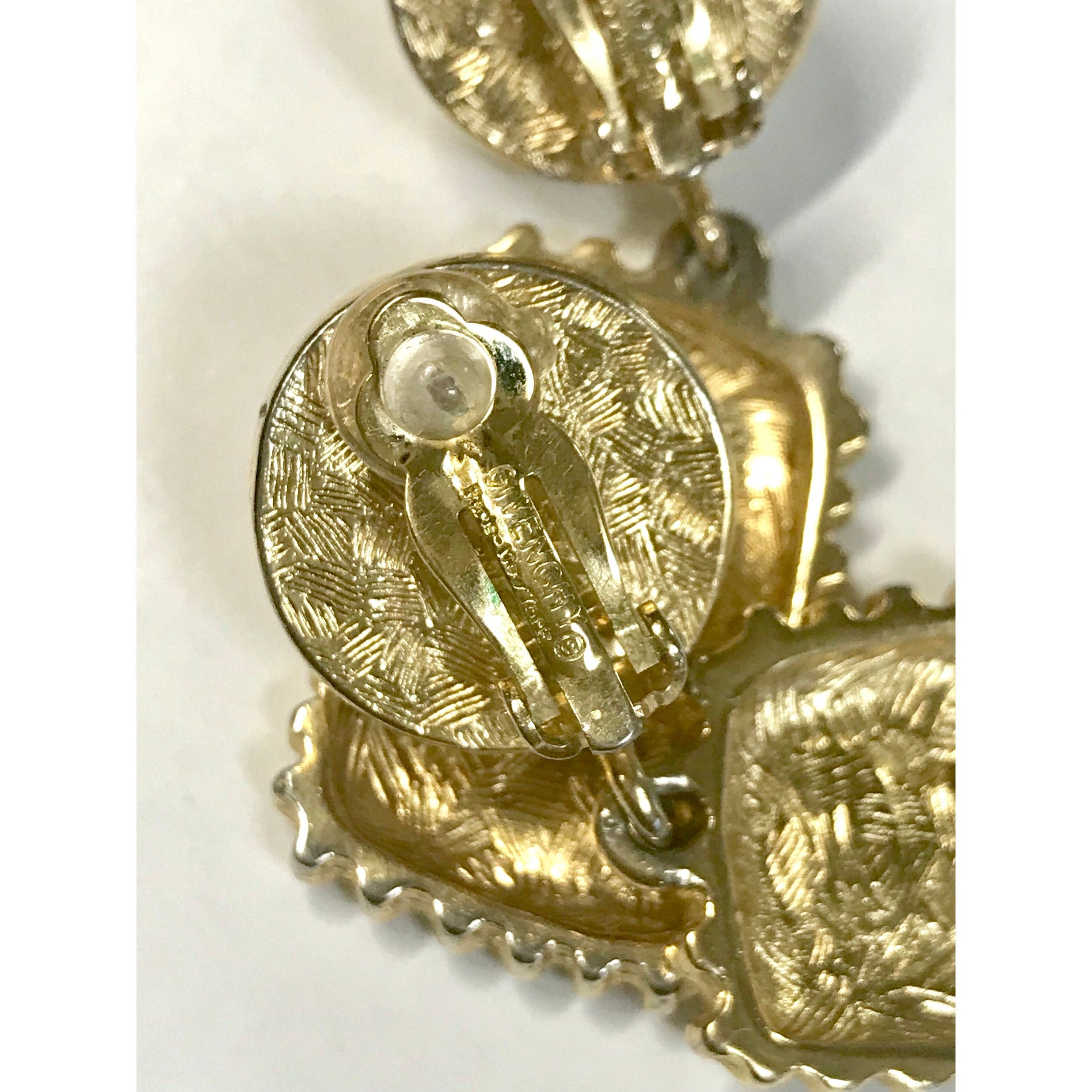 Givenchy Vintage Givenchy faux pearl and golden dangle earrings Size ONE SIZE - 7 Thumbnail