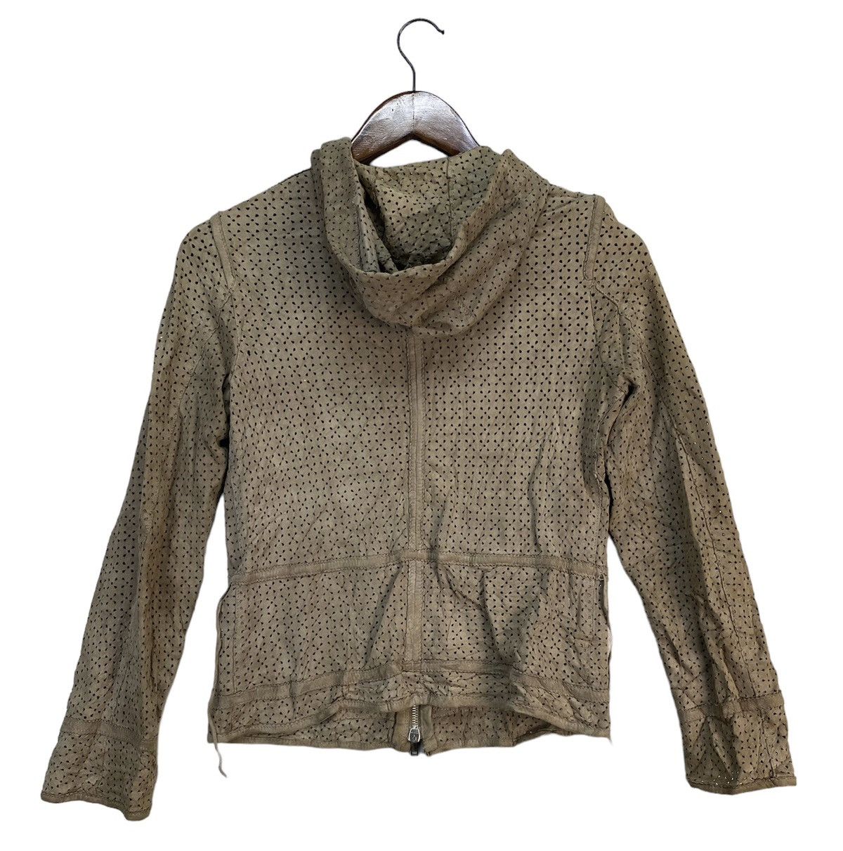 Genuine Leather Vintage Vera Pelle Goat Skin Jacket Size S / US 4 / IT 40 - 5 Thumbnail
