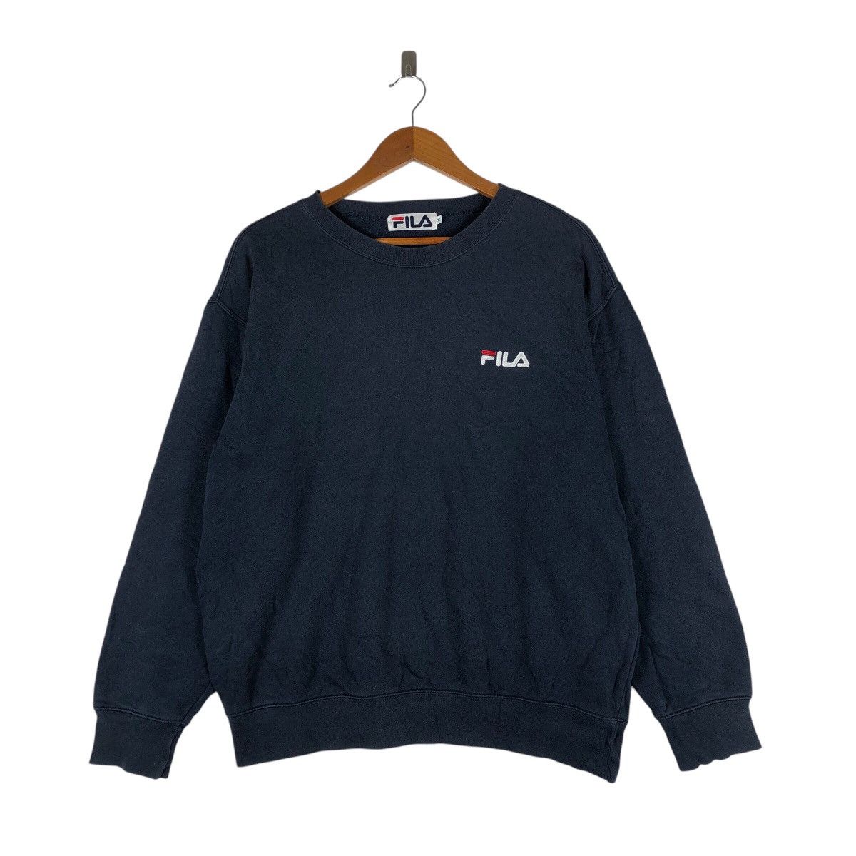 Fila FILA Embroidery Spellout Crewneck Sweatshirt Size US M / EU 48-50 / 2 - 1 Thumbnail