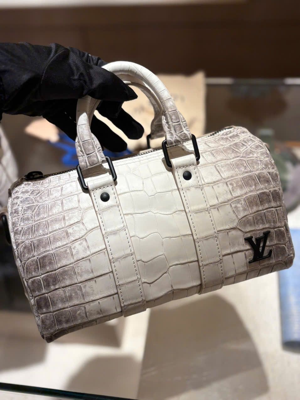 Louis Vuitton Louis Vuitton Keepall Bandoulière 25 crocodile Size ONE SIZE - 1 Thumbnail