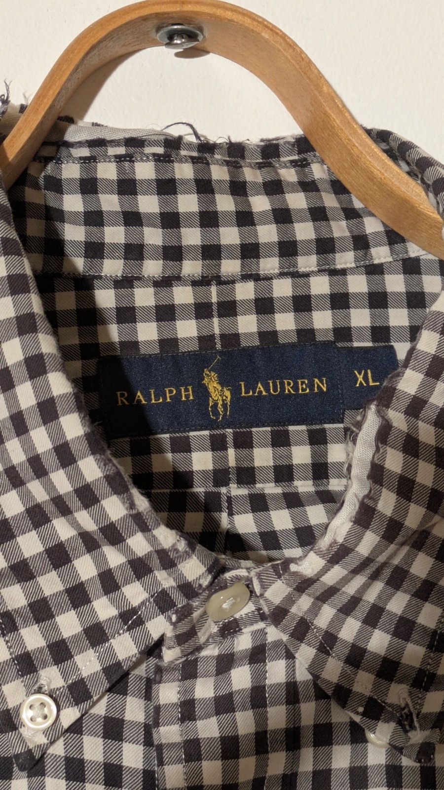 Ralph Lauren 👕 Ralph Lauren Checkered Button-Down Shirt (Size XL) Size US XL / EU 56 / 4 - 3 Thumbnail