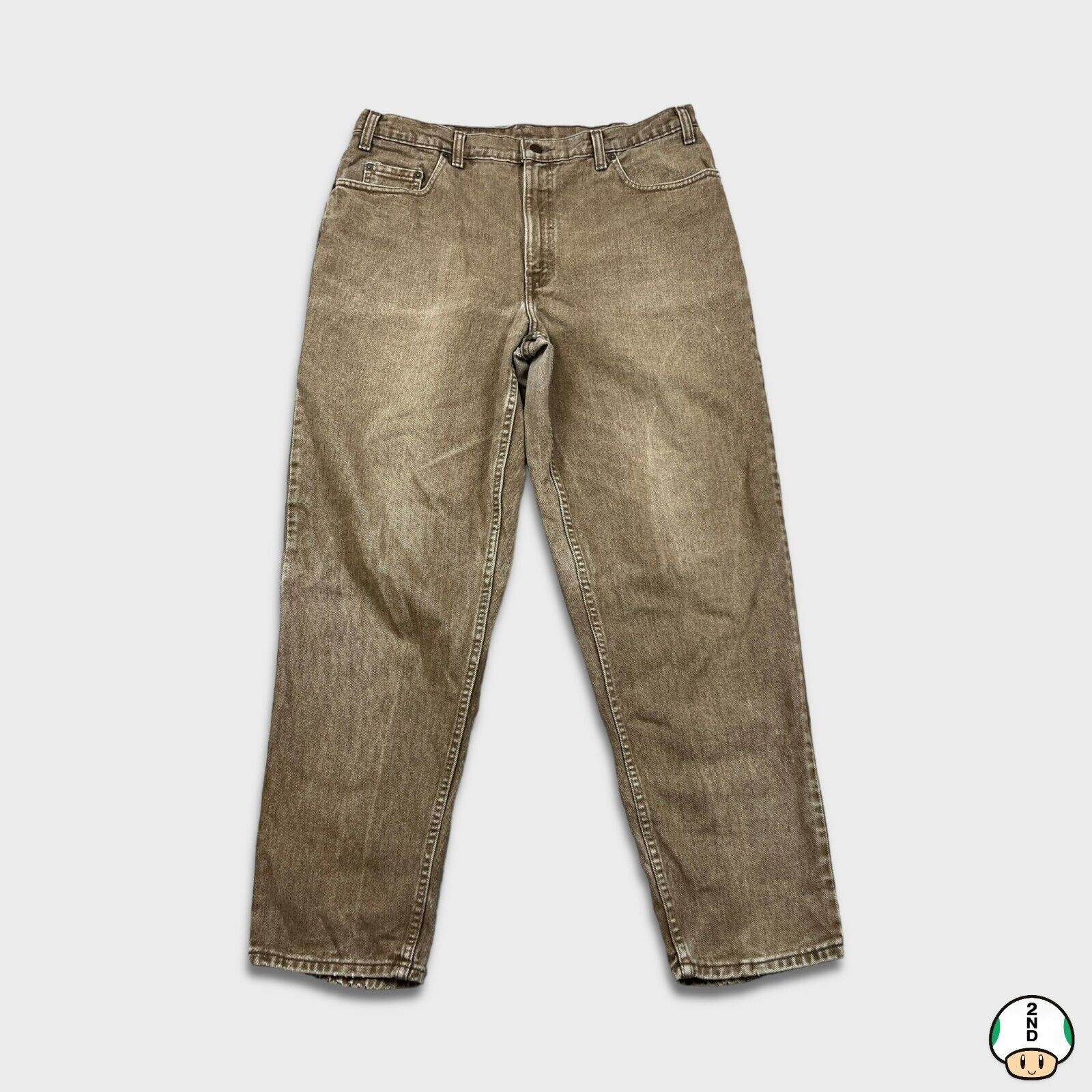 Levi's × Vintage Vintage 90s Levi's 533 Jeans 37x31 Relaxed Fit Denim Pant Size US 37 - 1 Thumbnail