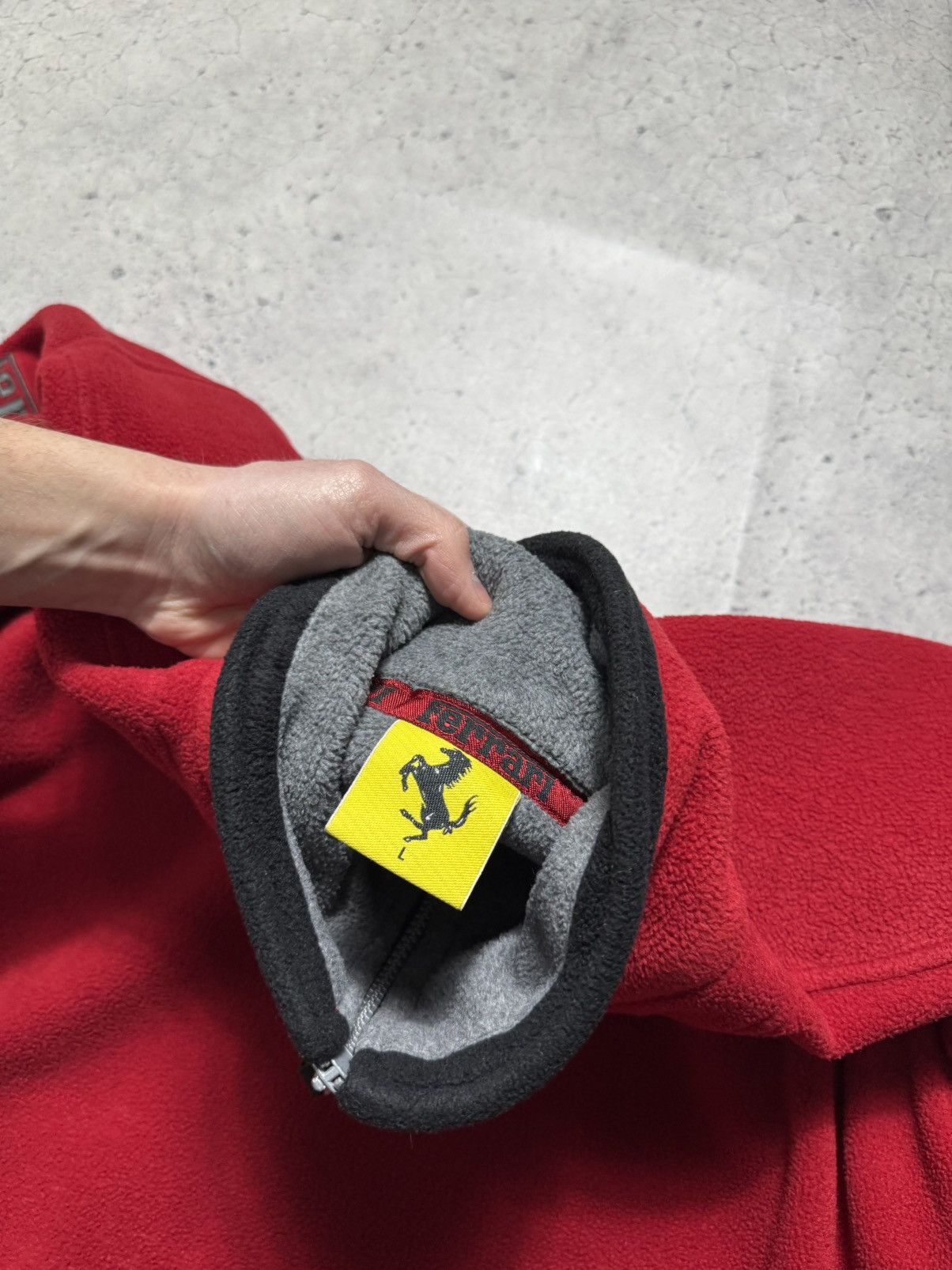 Ferrari Ferrari Vintage 1997 90’s Fleece Jacket Racing 1/4 Zip Size US L / EU 52-54 / 3 - 7 Thumbnail