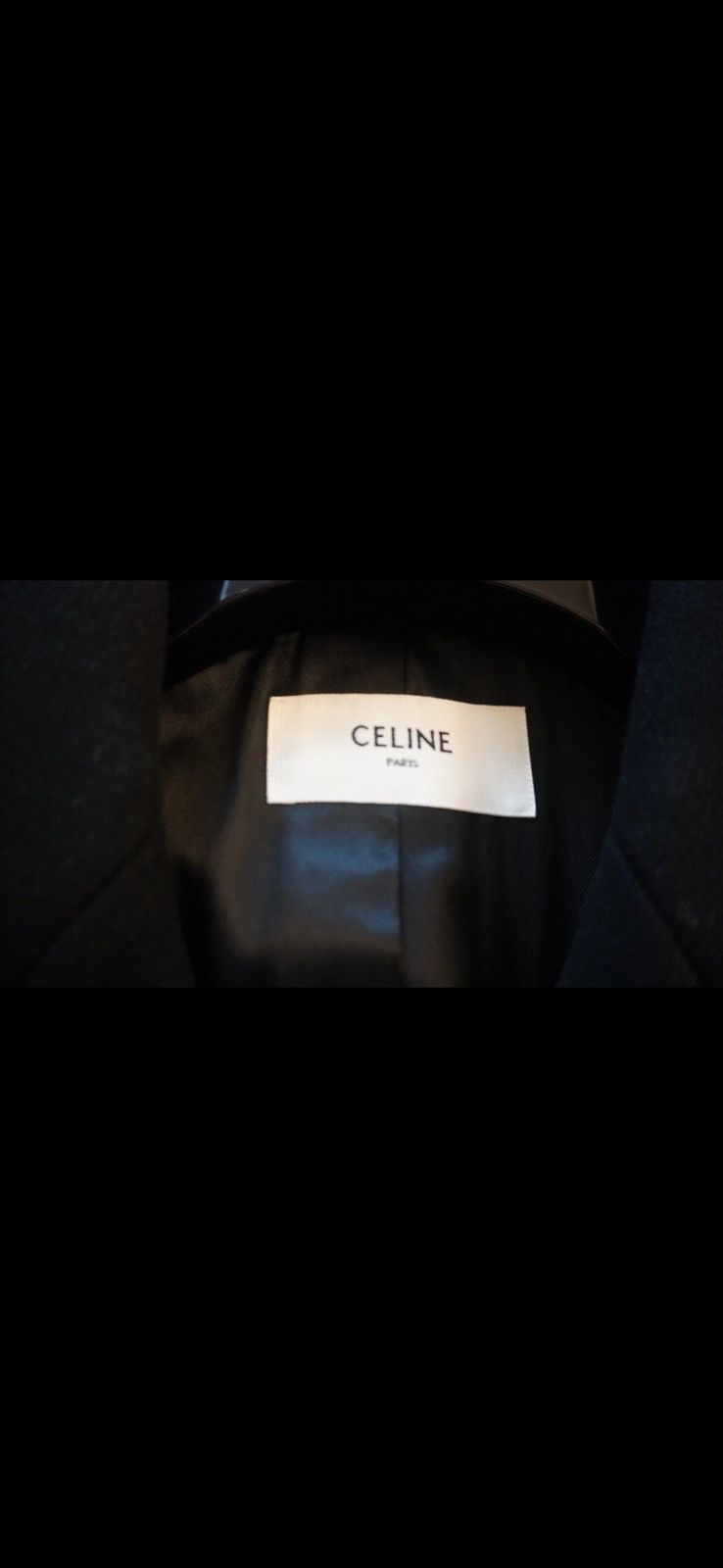 Celine CELINE BY HEDI SLIMANE FW20 COAT OF ARMS IN WOOL FELT Size US L / EU 52-54 / 3 - 14 Thumbnail