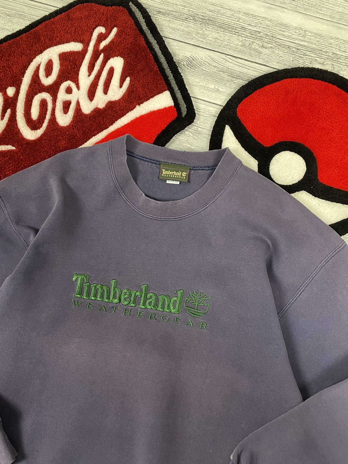 Timberland × Vintage Vintage distressed Timberland Weather Gear embroidered logo Size US L / EU 52-54 / 3 - 2 Thumbnail