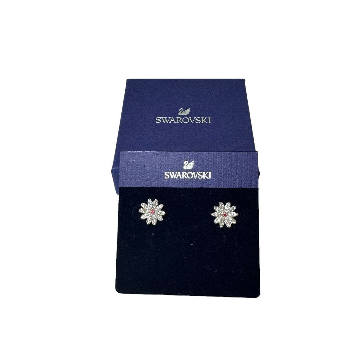 Swarovski Swarovski Eternal Flower stud earrings Flower, Pink Size ONE SIZE - 3 Thumbnail